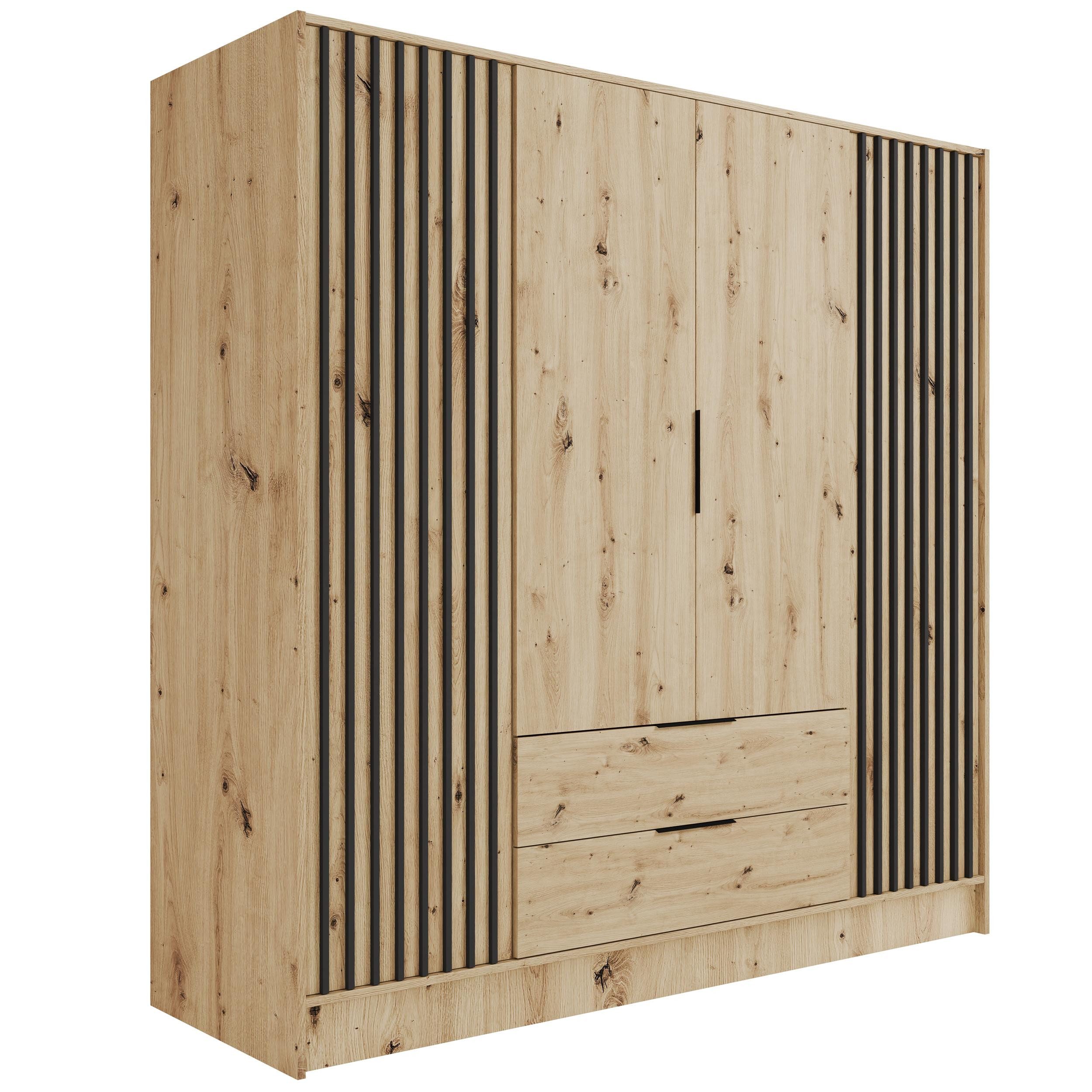 ALTDECOR Drehtürenschrank NELIA (Kleiderschrank Garderobenschrank mit günstig online kaufen