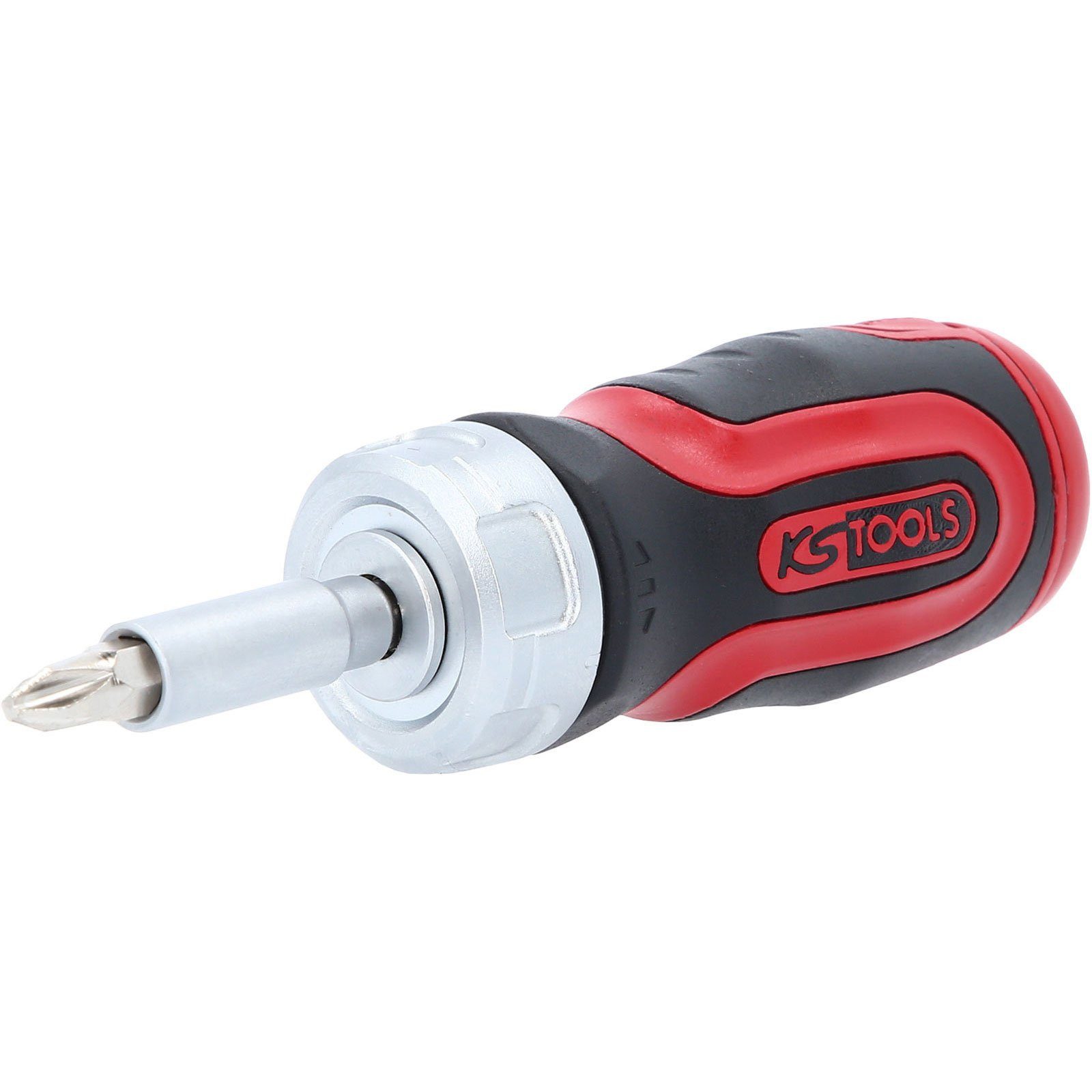 KS Tools Schraubendreher KS TOOLS 1/4" 6 in 1 Mini-Ratschen-Schraubendreher - 159.202...