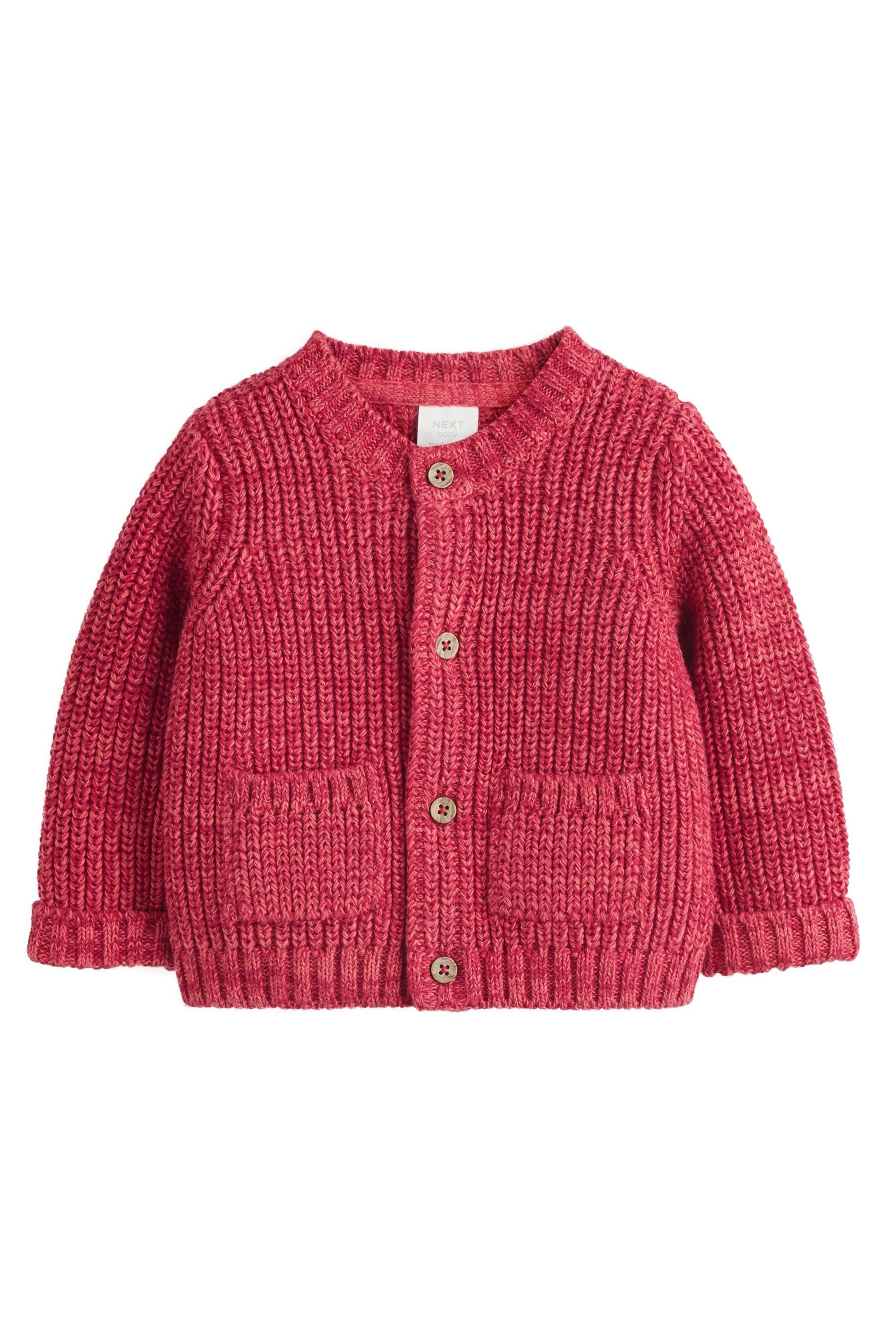 Next Strickjacke Baby Strickjacke, My First Christmas (1-tlg)