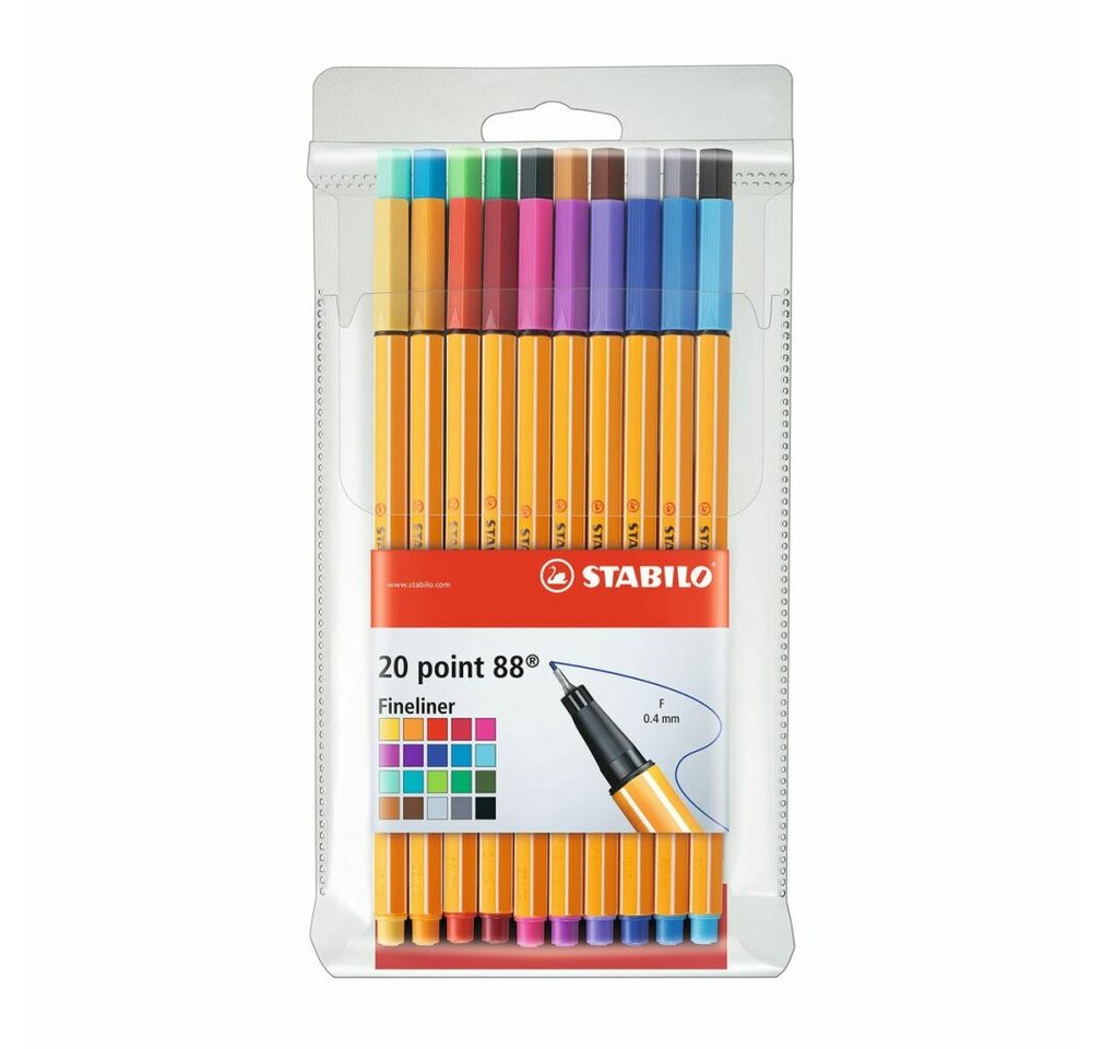 Thumbnail - STABILO Fineliner -Point 88 20er Etui