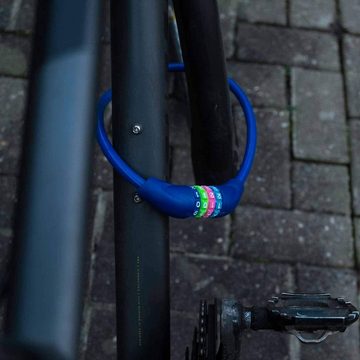 #DoYourFitness Zahlenkettenschloss »Protector« (Fahrradschloss ca. 60 cm lang, 2-tlg., mit Schlüssel und Zahlencodierung), sicheres Abstellen des Fahrrads durch Zahlenverriegelung + Schlüssel