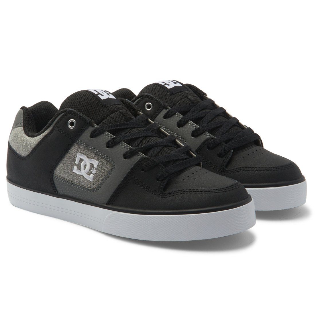 Black/White/Armor Pure DC Sneaker Shoes