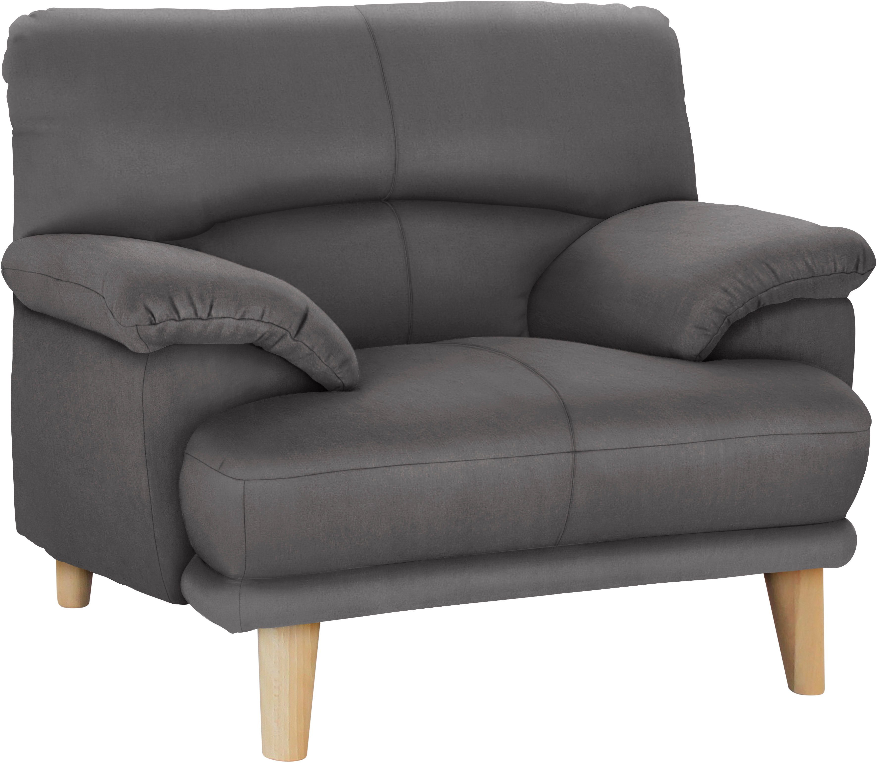 TRENDMANUFAKTUR Sessel Cecilia, Loungesessel, italienisches Design, günstig online kaufen