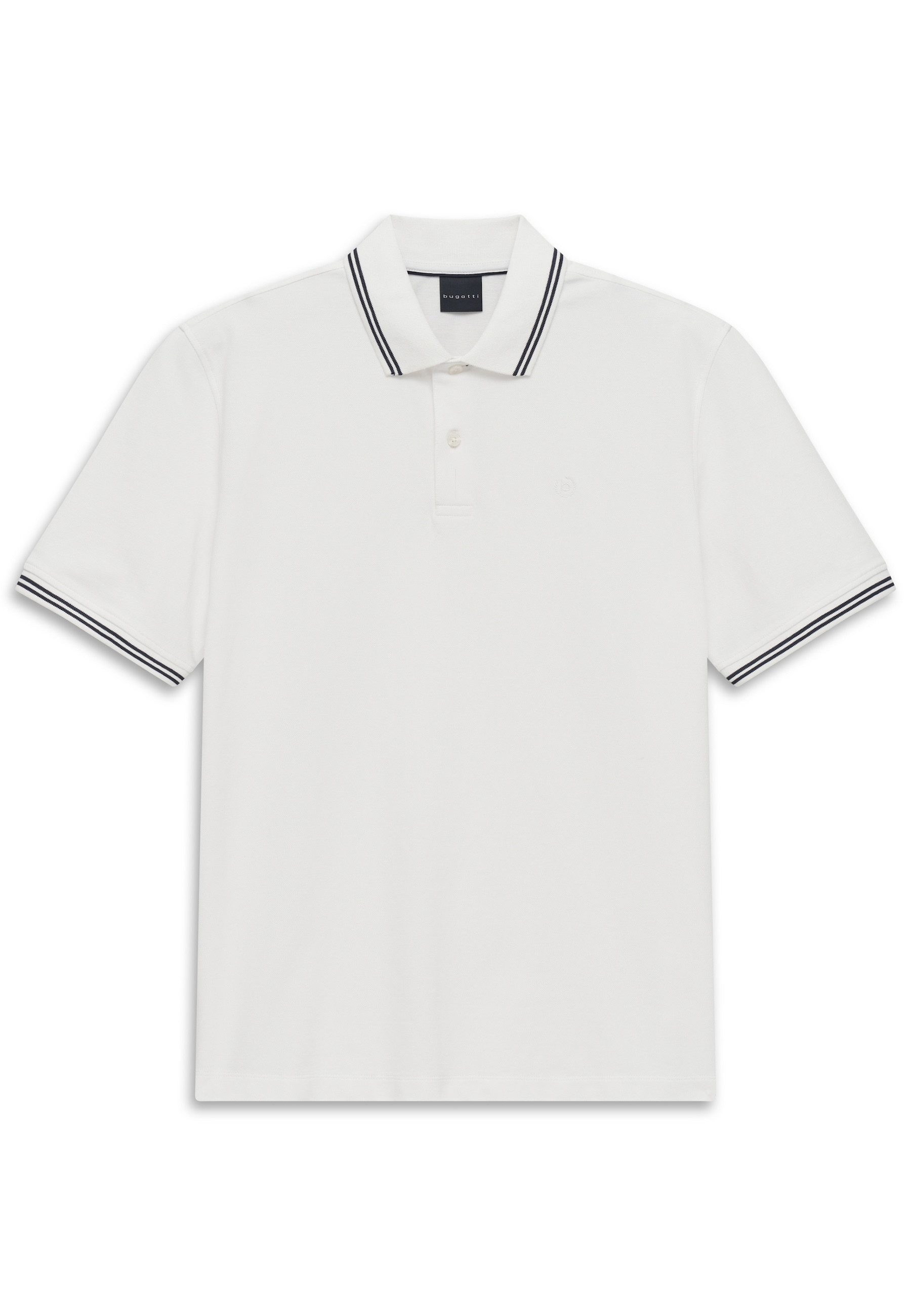 bugatti Poloshirt Modern Fit aus reiner Baumwolle