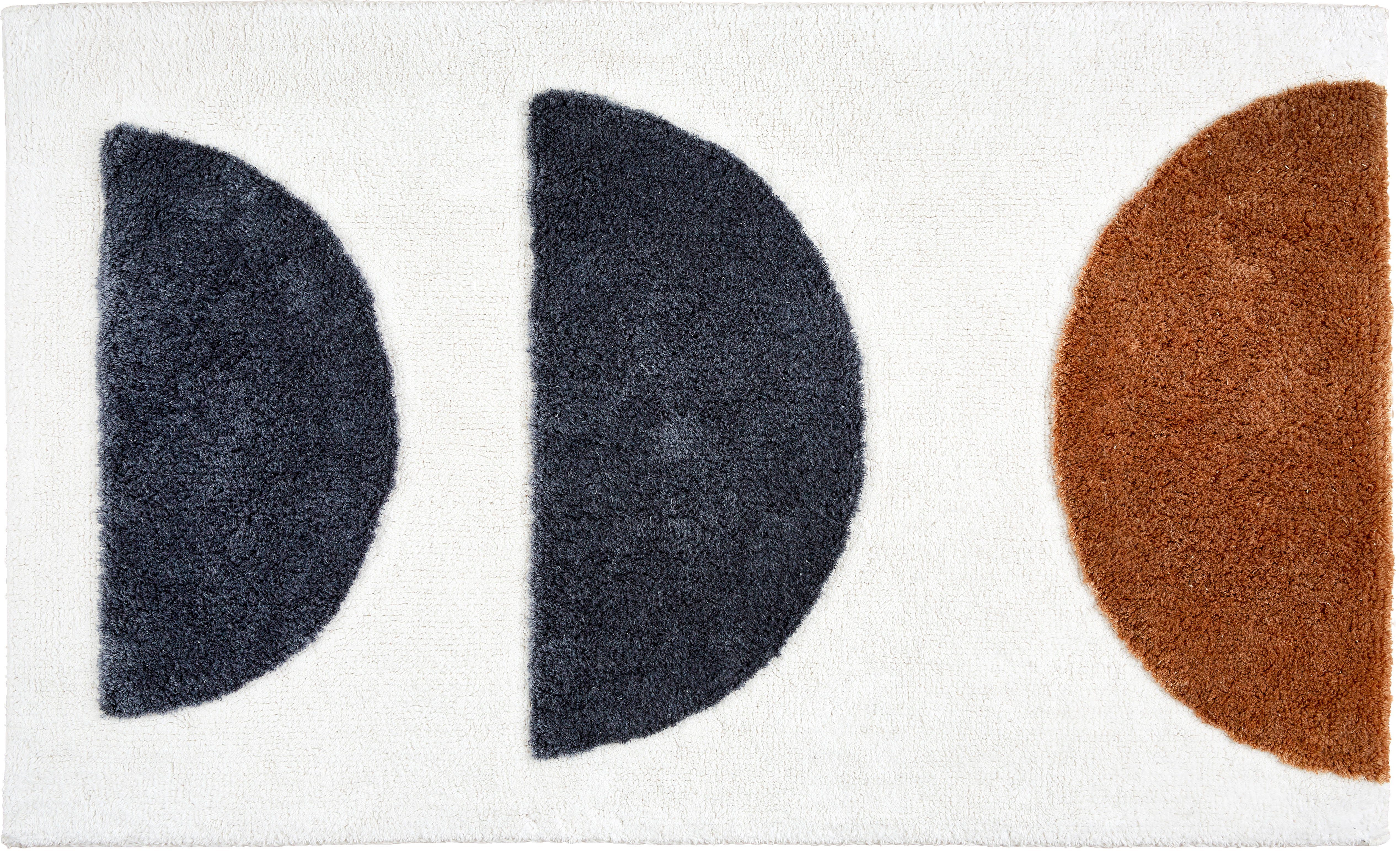 SCHÖNER WOHNEN-Kollektion Badematte Barbados 234, Höhe 17 mm, fußbodenheizungsgeeignet, Baumwolle, Viskose, rechteckig, kuschelweicher Badezimmerteppich, waschbar