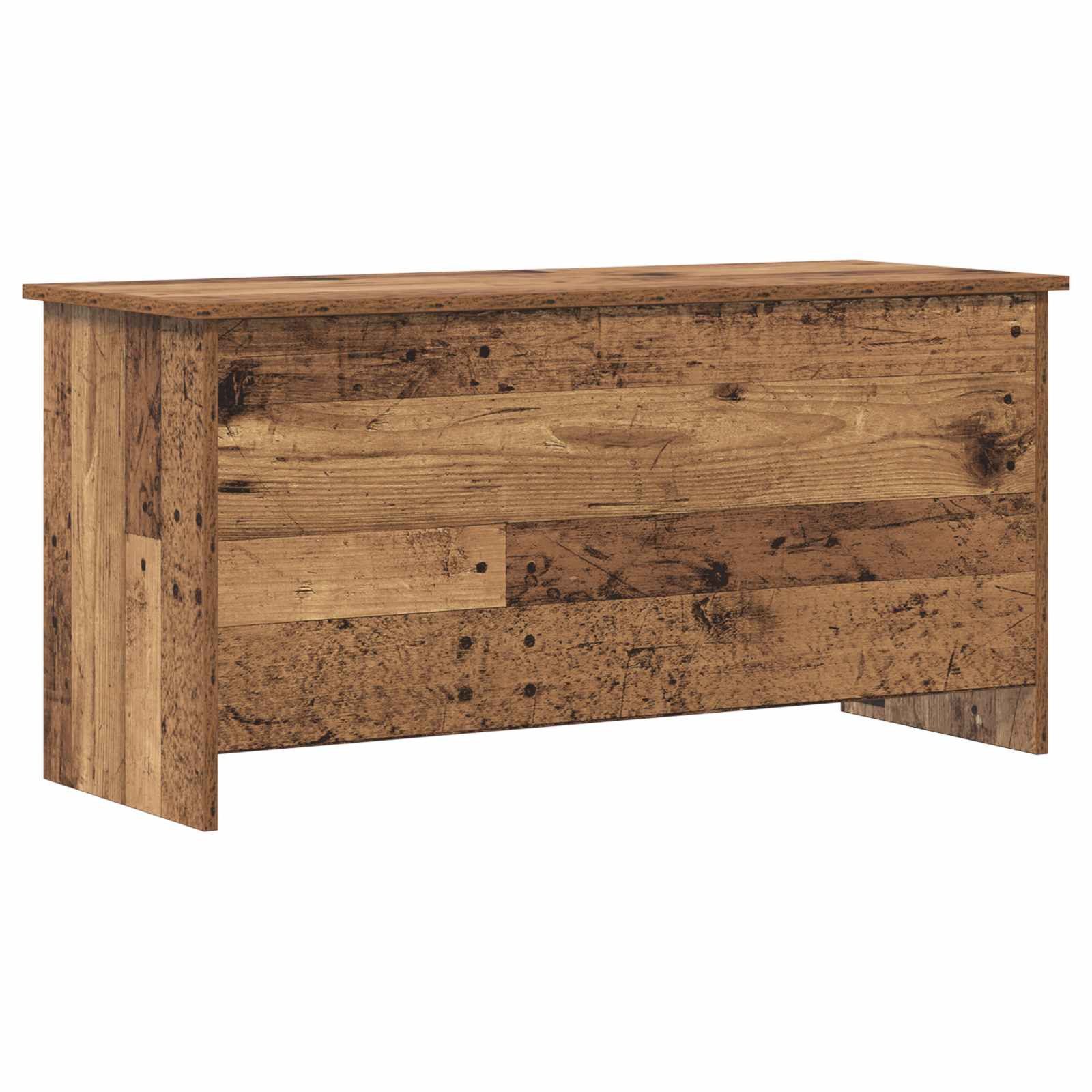 vidaXL Aufbewahrungsbox Aufbewahrungstruhe Altholz 100 x 40 x 50 cm Holzwerkstoff (1 St)
