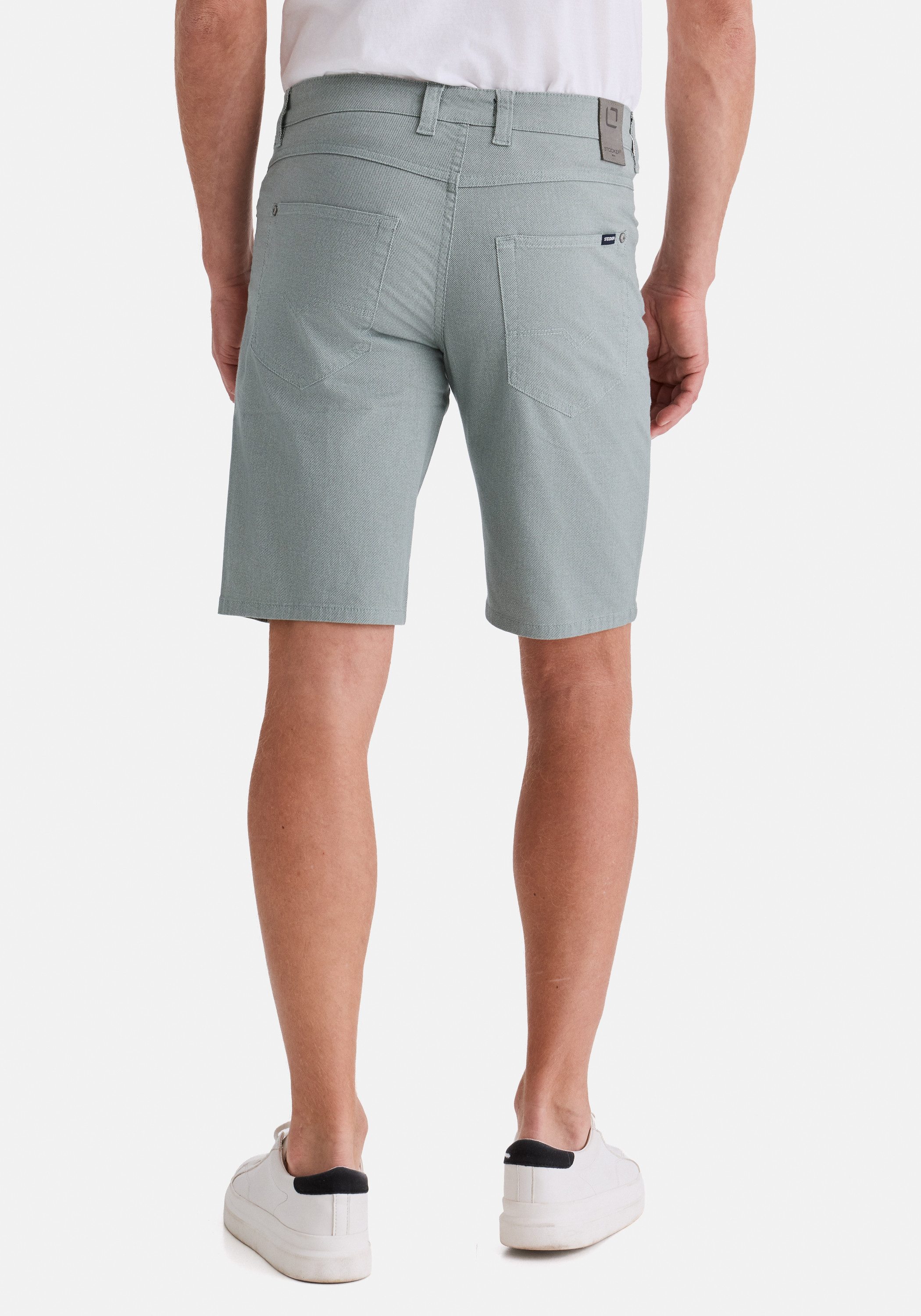 Stooker Men Bermudas 5-Pkt Style Summer Denim Bermudas Sommer Straight Fit Casual Stretchdenim für Herren – Bild 3 von 4