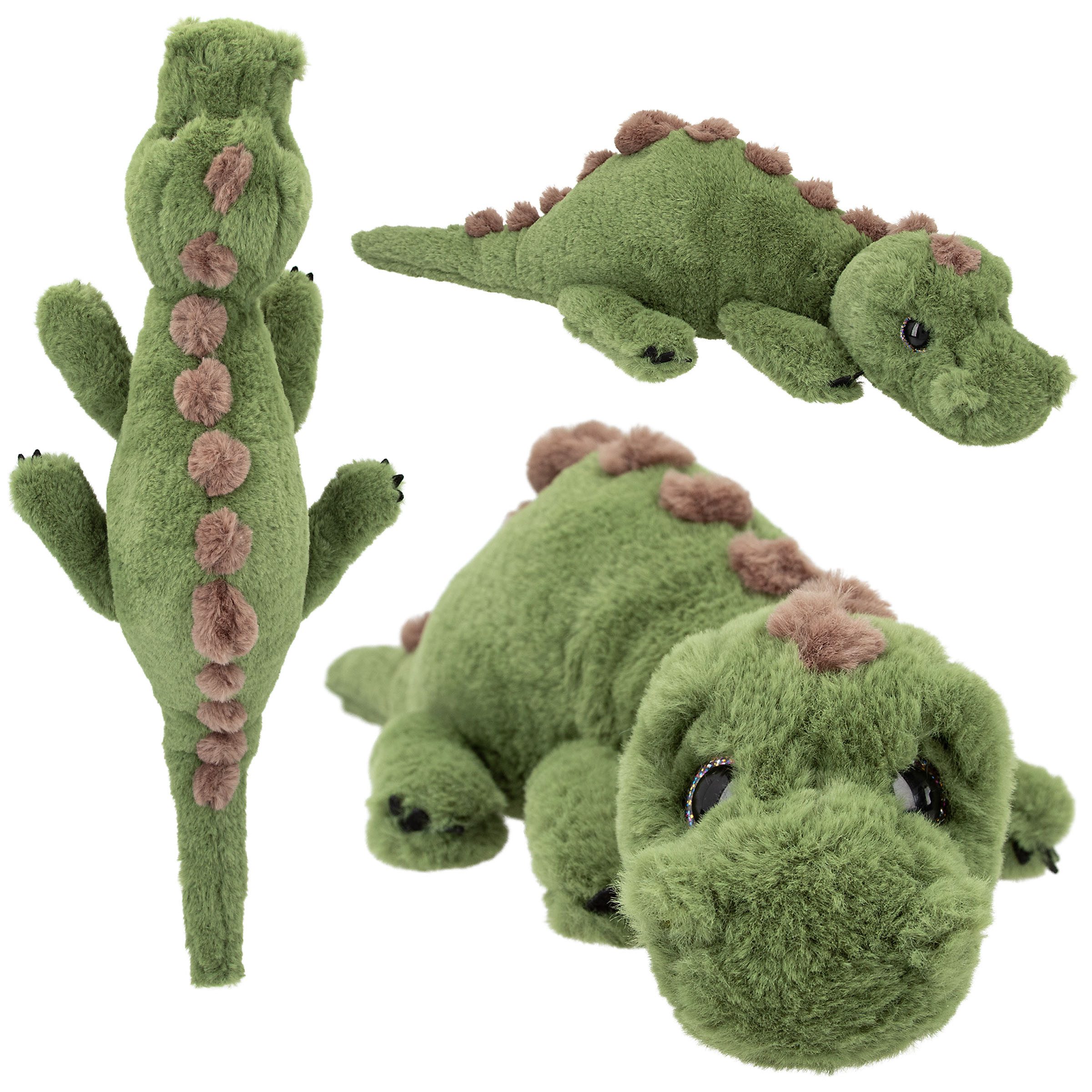 Kuscheltier DEPESCHE DINO World Plüsch Dinosaurier grün 50cm