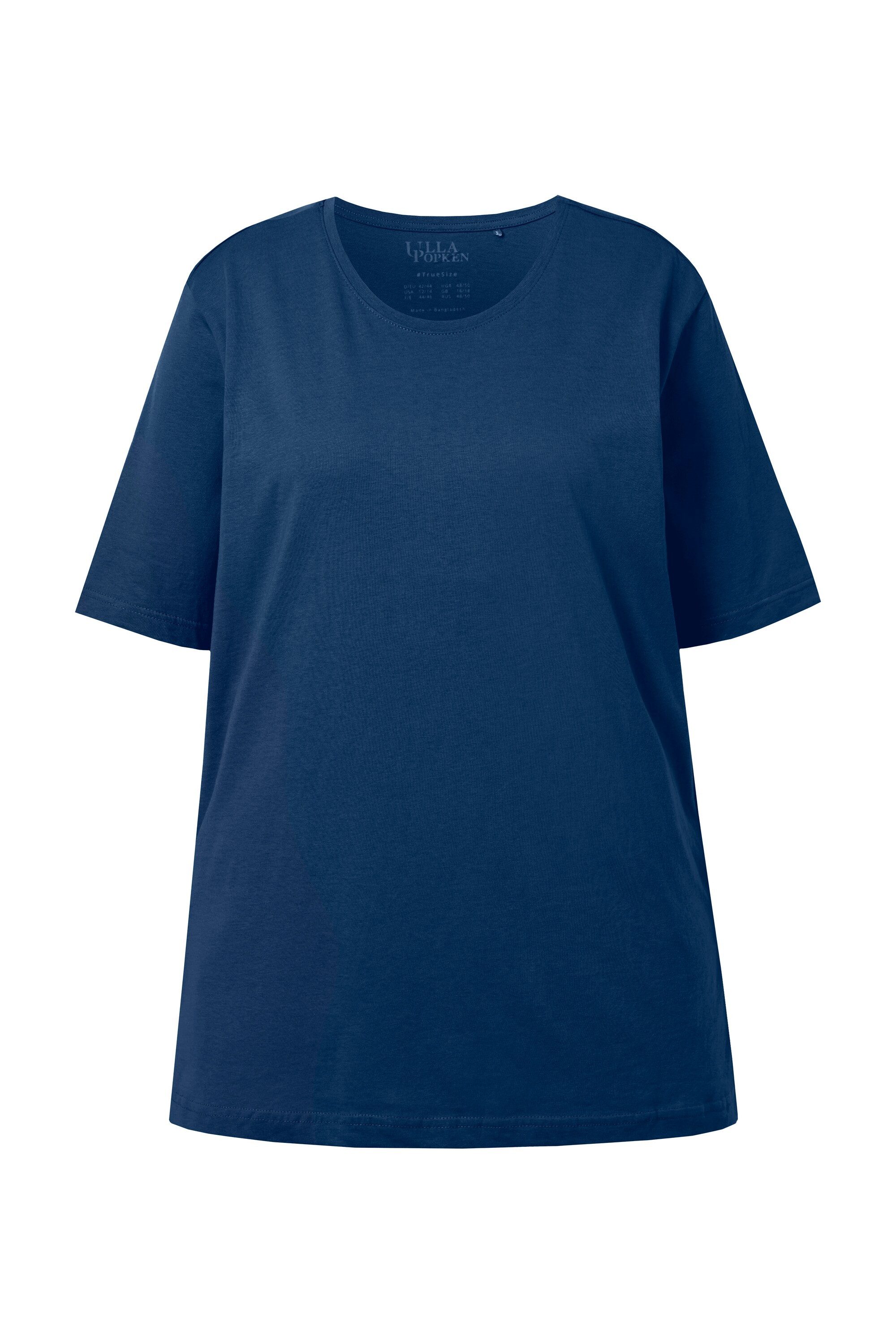 Ulla Popken T-Shirt T-Shirt Rundhalsausschnitt Relaxed günstig online kaufen