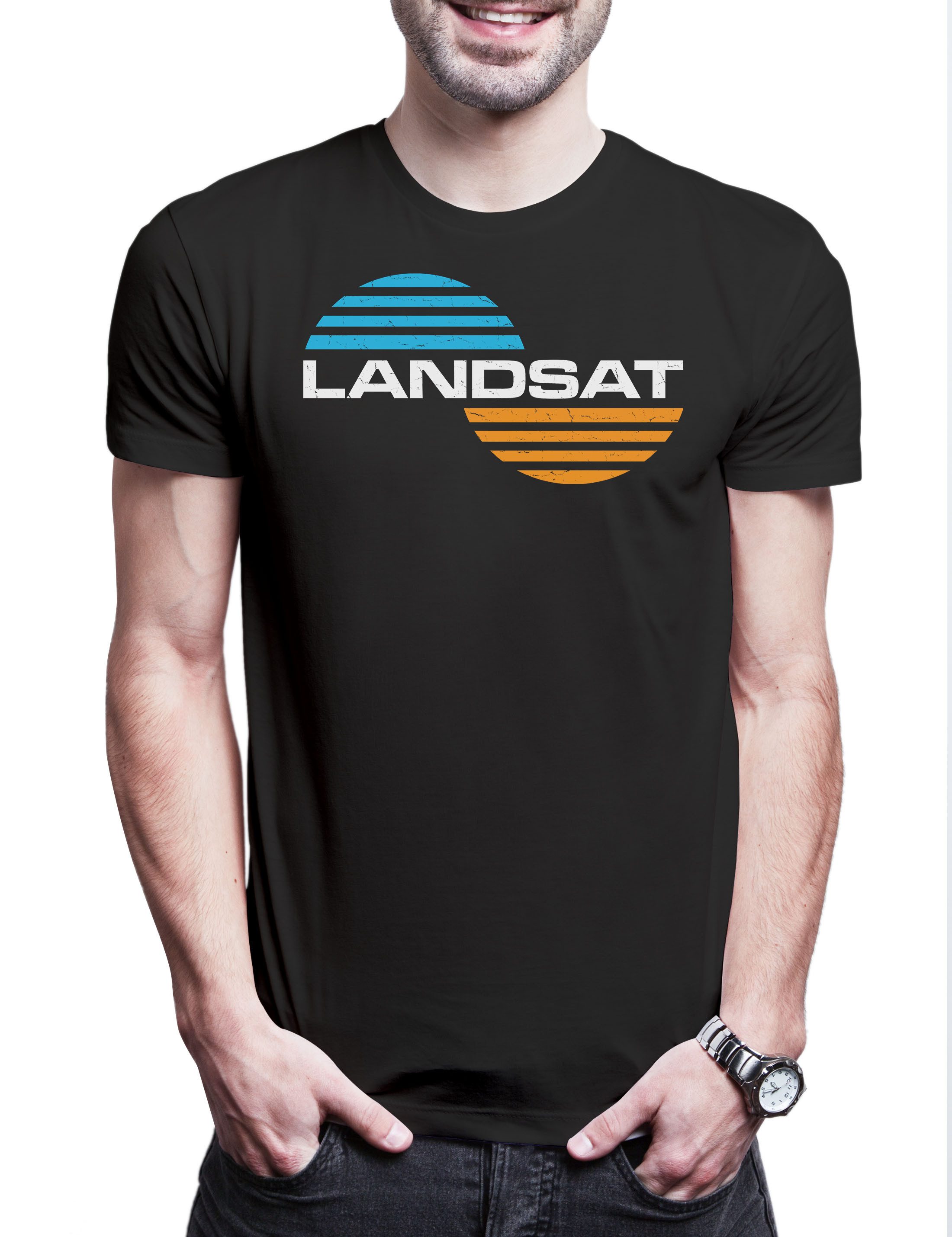 Print-Shirt Landsat I Herren T-Shirt Logo Kong Symbol Zeichen King Skull Sign