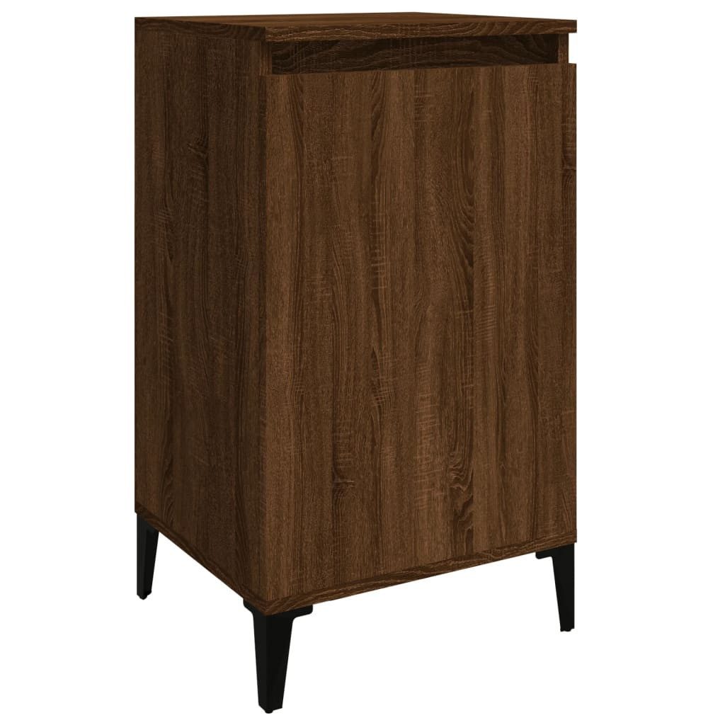 vidaXL Nachttisch Nachttisch Braun Eichen-Optik 40x35x70 günstig online kaufen