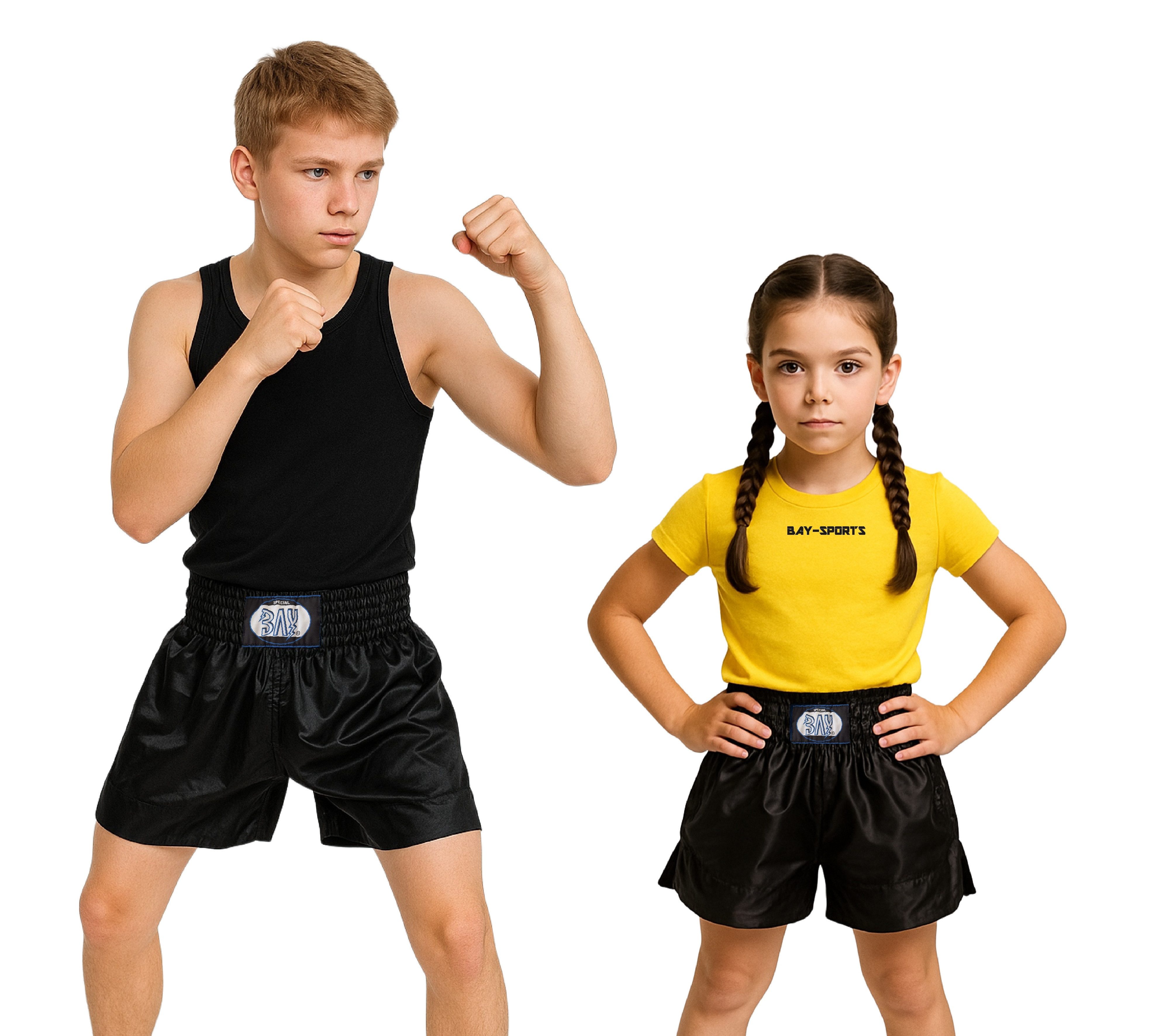 BAY-Sports Sporthose Thaiboxhose REMY Muay Thai Hose Shorts Thaiboxen MMA k günstig online kaufen