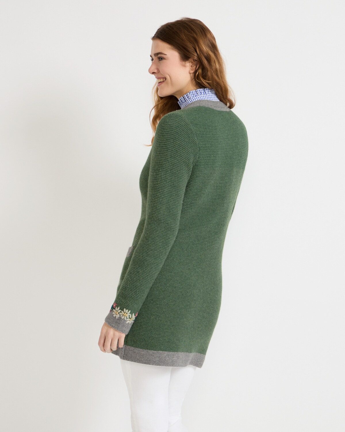 Luis Steindl Strickjacke Lange Strickjacke