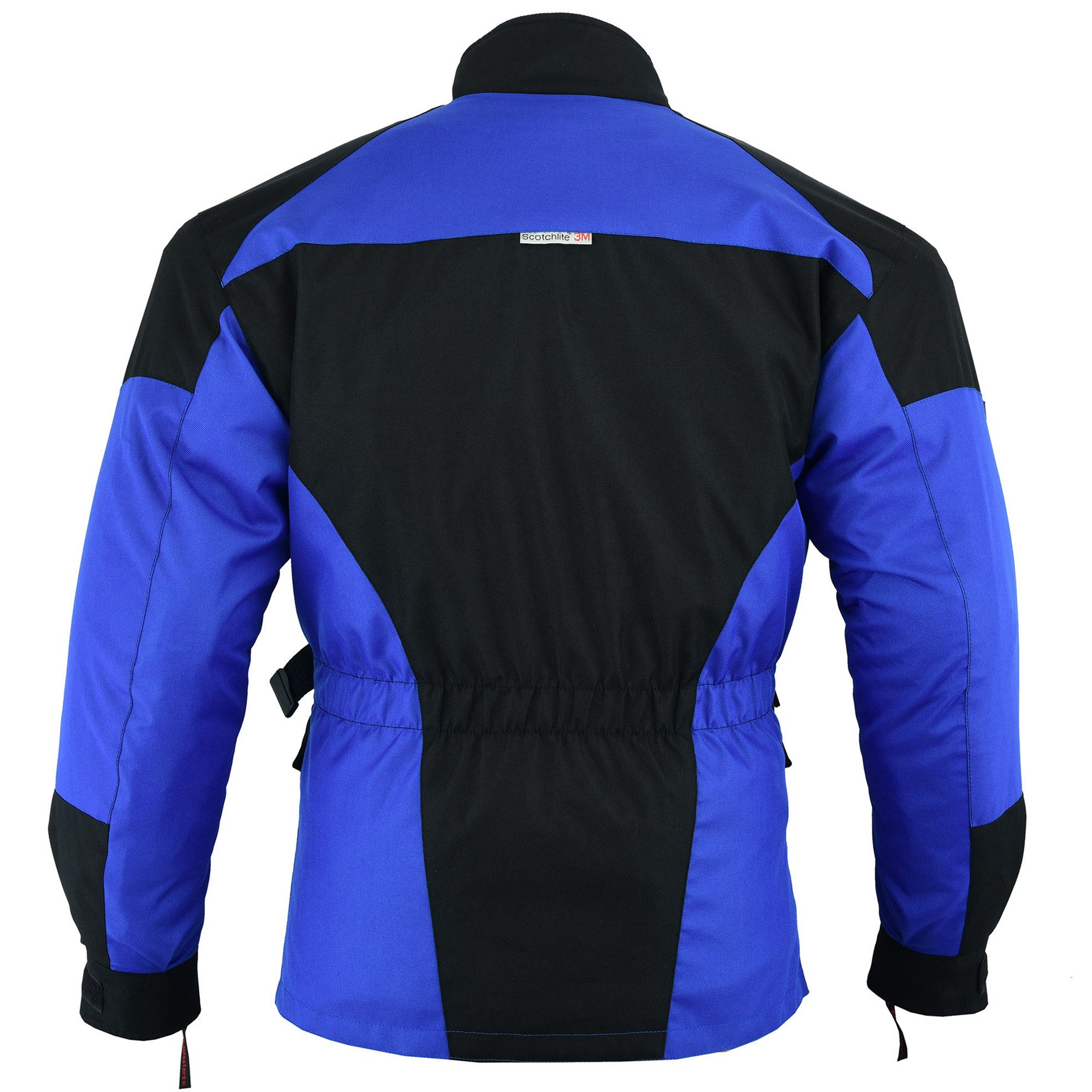 German Wear Motorradjacke GW302J (Spar-Set, mit 4CE-Protektoren) Winddichte Biker Jacke aus 4 Schichten - 8 Taschen Protektorenjacke