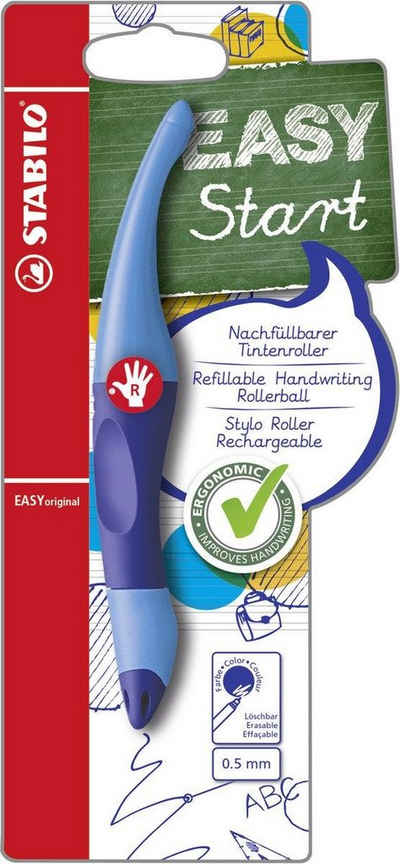 STABILO Tintenroller »STABILO® Easy Tintenroller Rechtshänder blau«