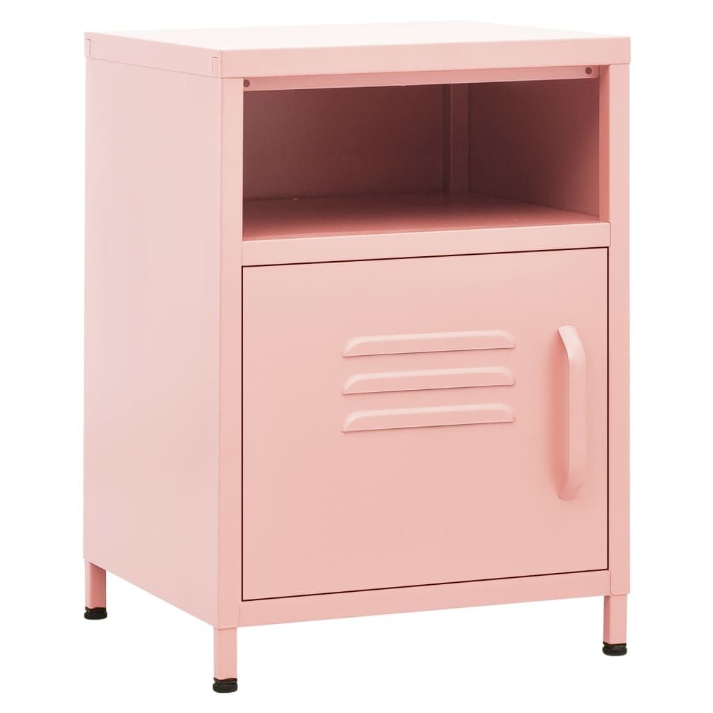 vidaXL Nachttisch Nachttisch Rosa 35x35x51 cm günstig online kaufen