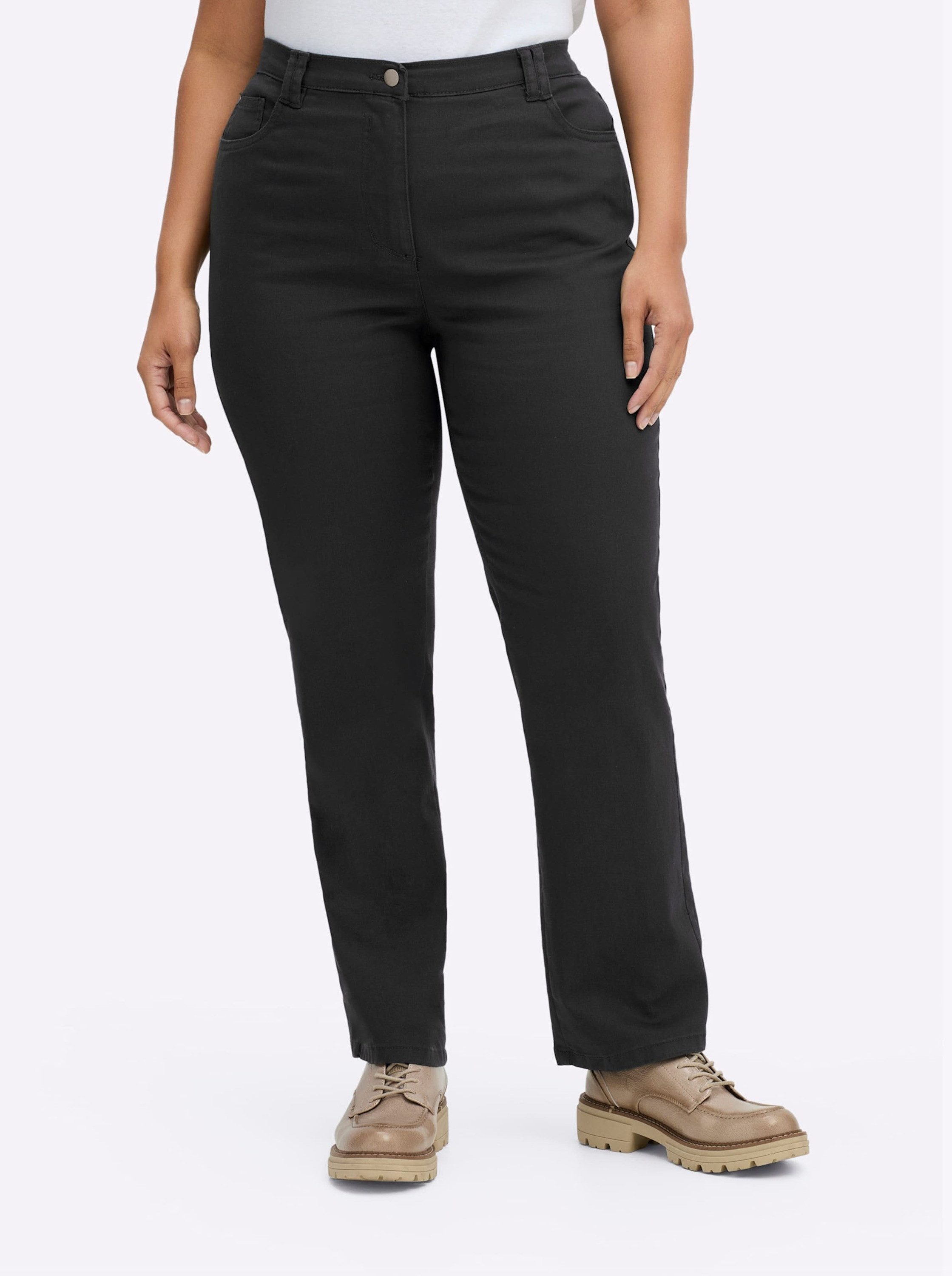 Sieh an! Bequeme Jeans Stretch-Hose komfortabel