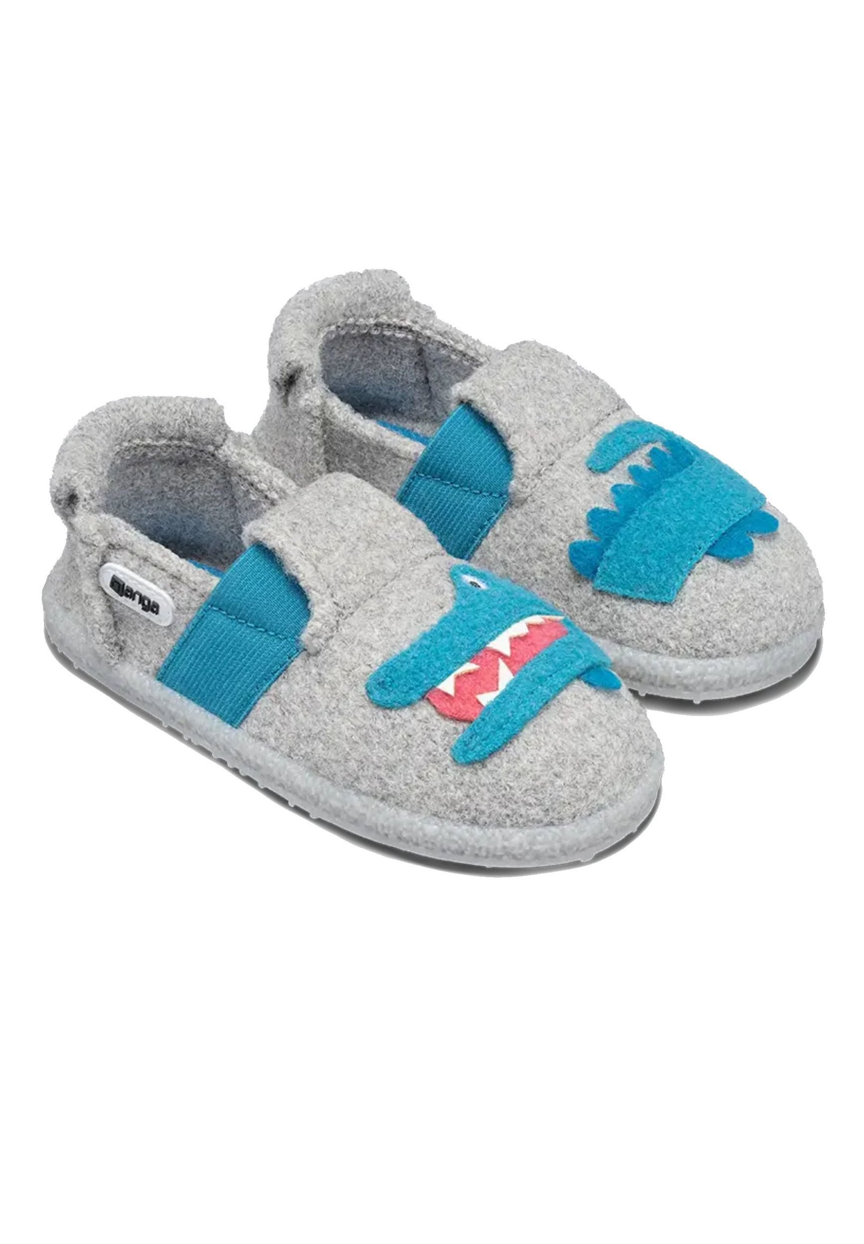 NANGA FUNNY CROCO 2.0 Hausschuh Hellgrau