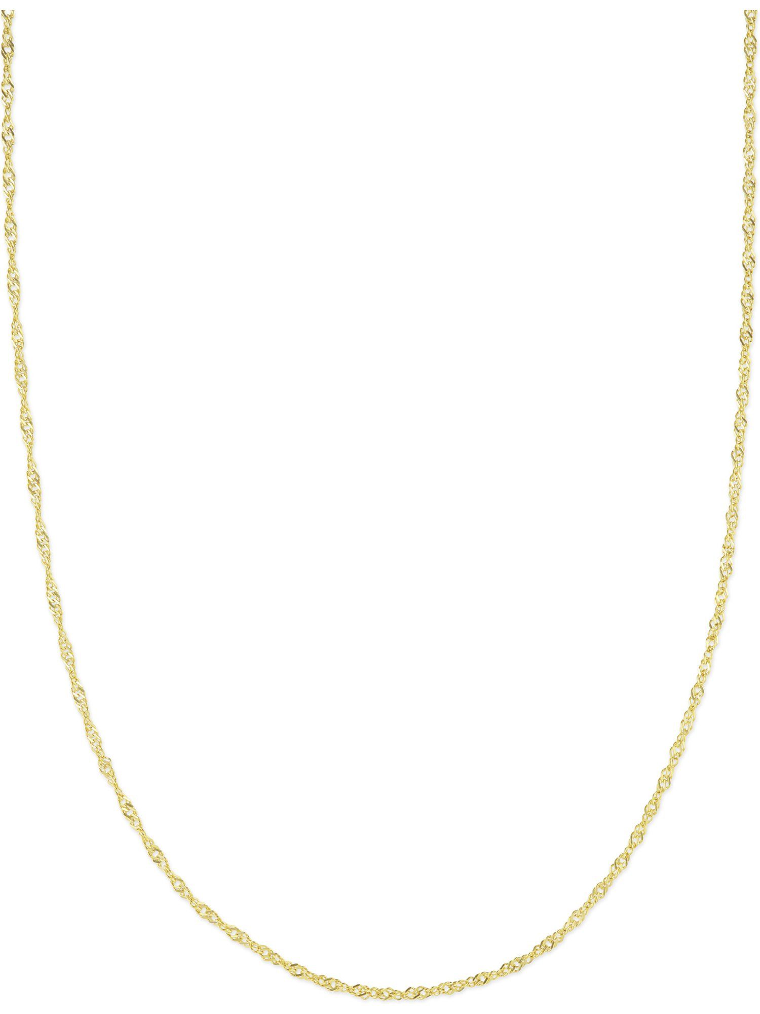 Collier FAVS Damen-Kette 375er Gelbgold