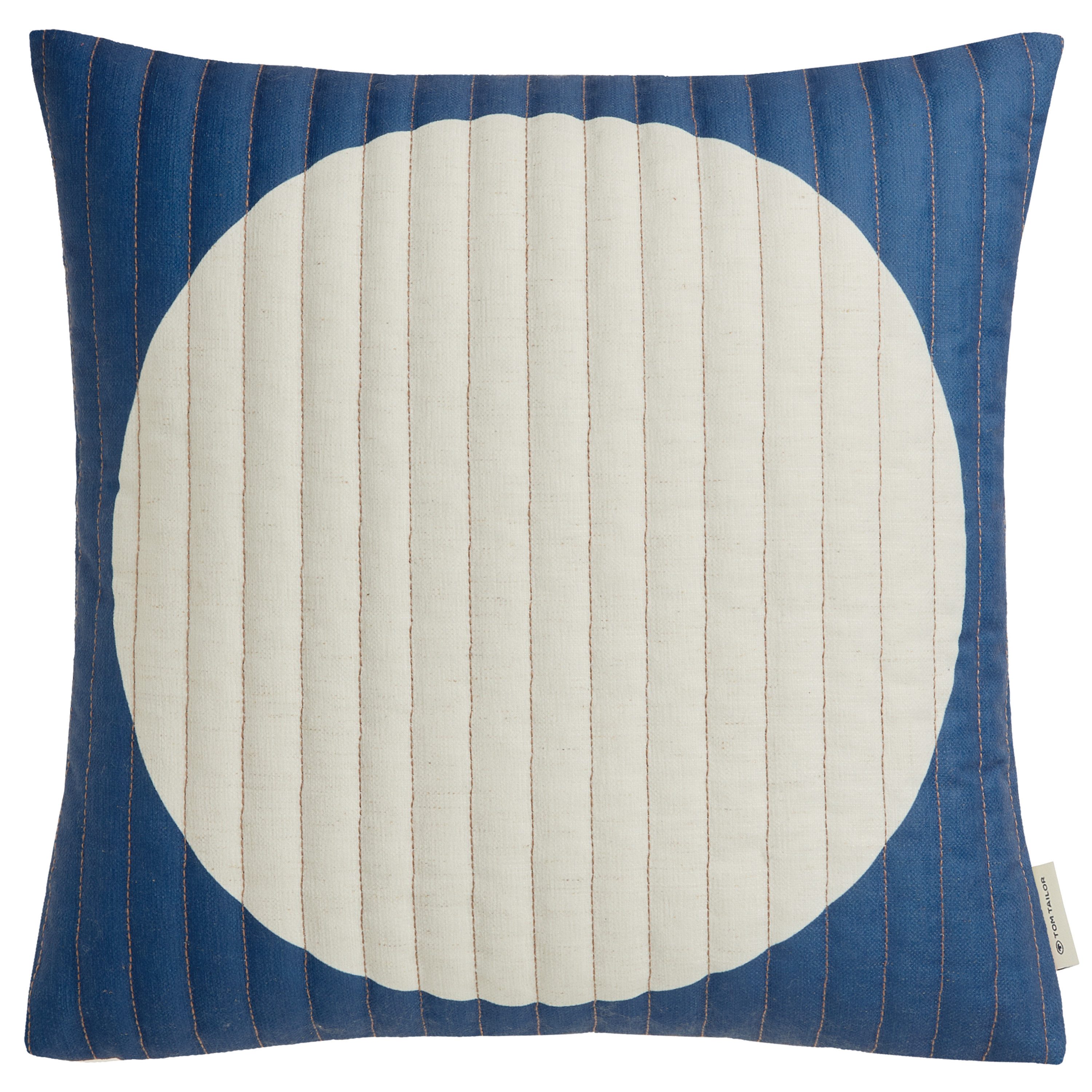 TOM TAILOR HOME Dekokissen Circle, mit graphischen Steppungen