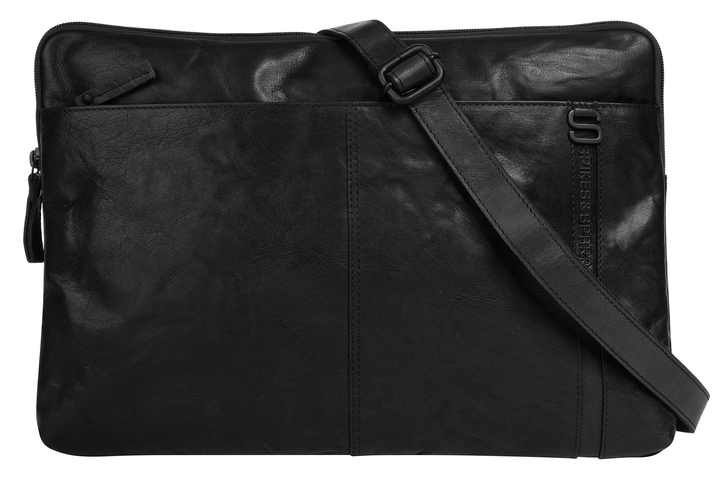 Spikes & Sparrow Dokumententasche SPIKES & SPARROW Herren, Damen LAPTOP SLEEVE echt Leder, echt Leder