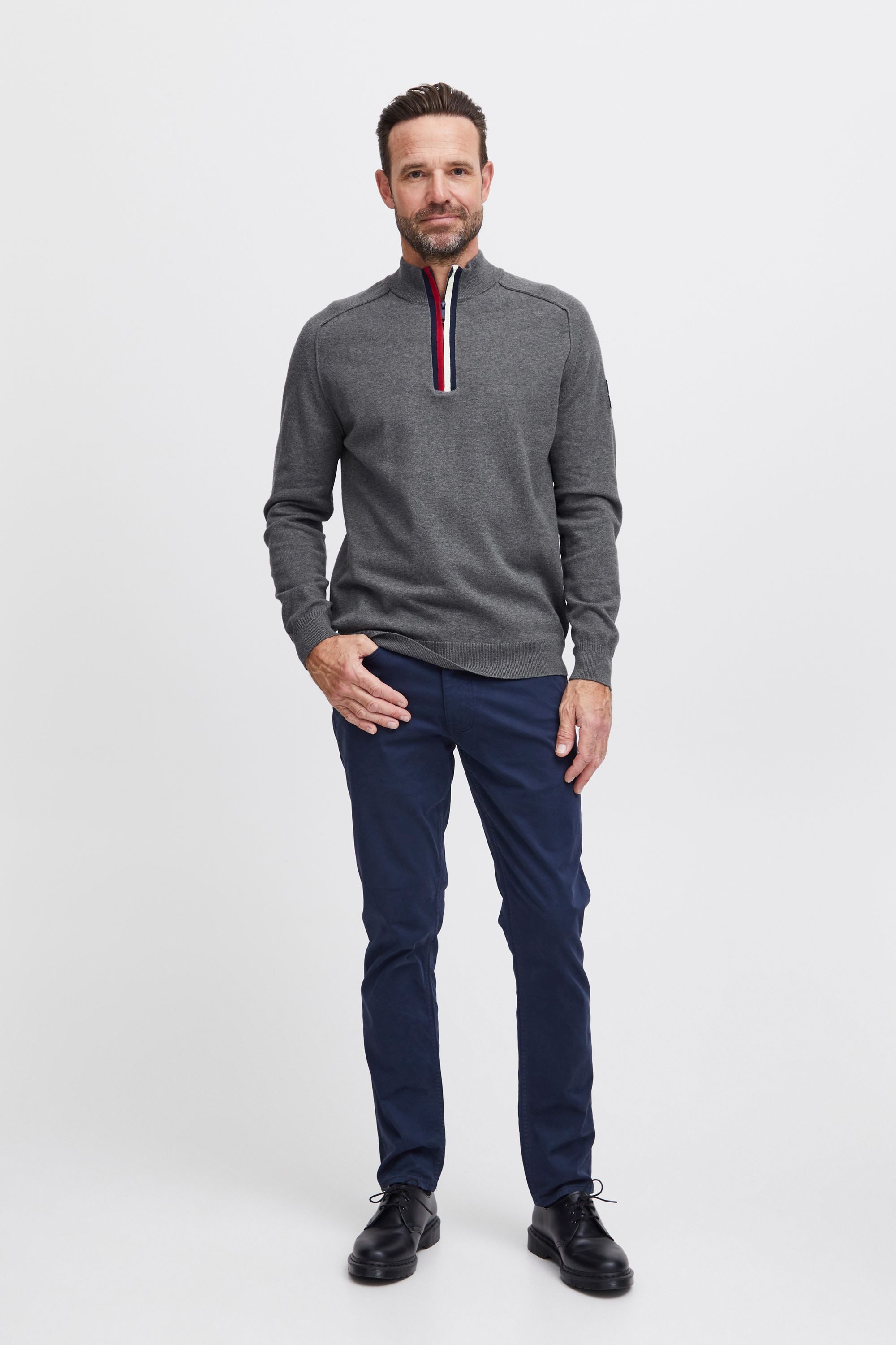 FQ1924 Troyer FQKyle raglan halfzip knit 21900570 Modischer Strickpullover günstig online kaufen