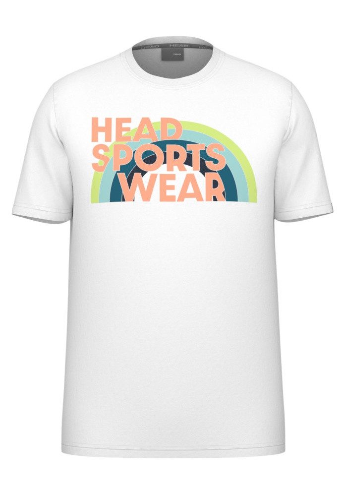 Head T-Shirt Vision (feuchtigkeitsabsorbierend) 2025 weiss Herren