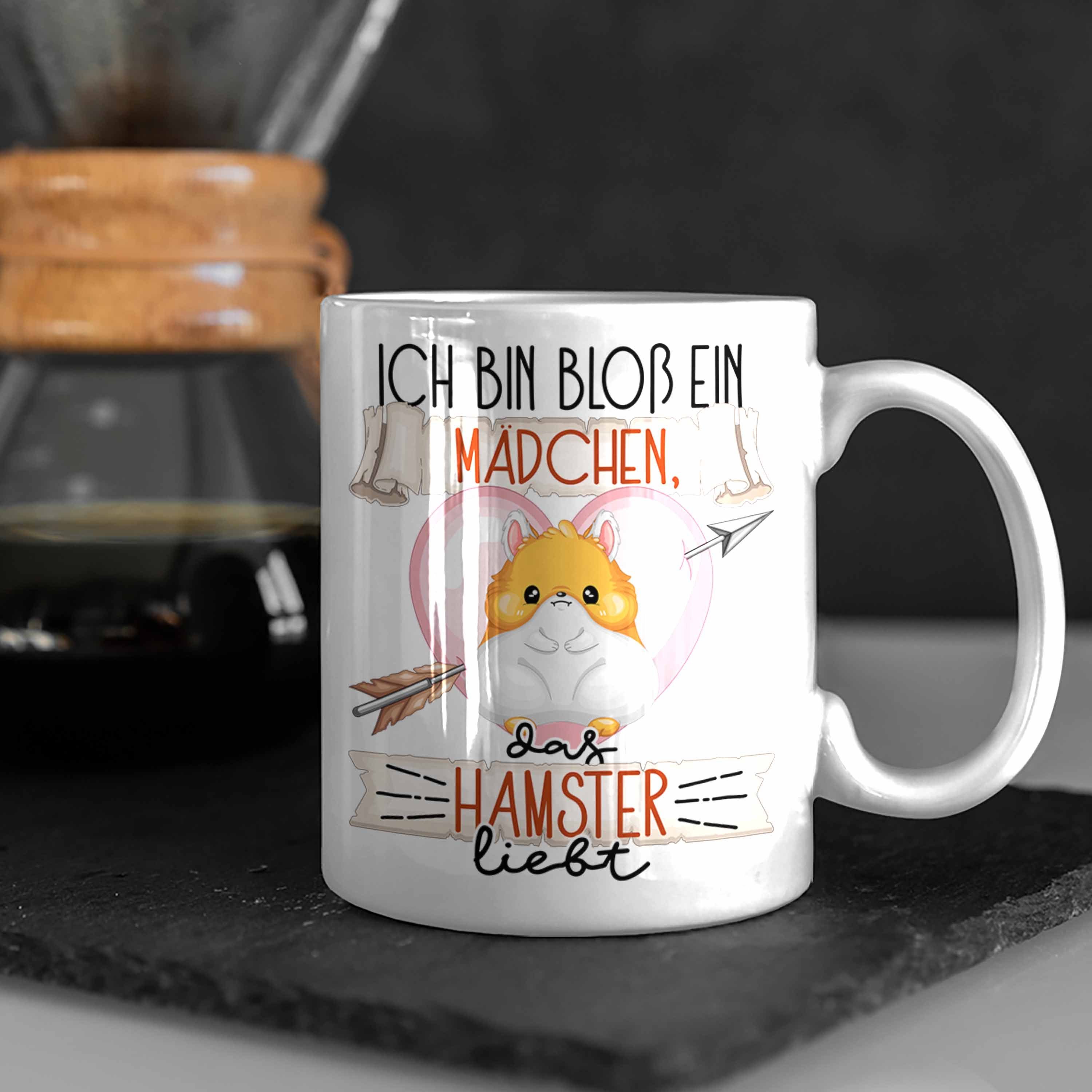 Ein Hamster Lie Bloß Hamster Ich Tasse Geschenk Tasse Bin Das Frauen Mädchen Weiss Trendation