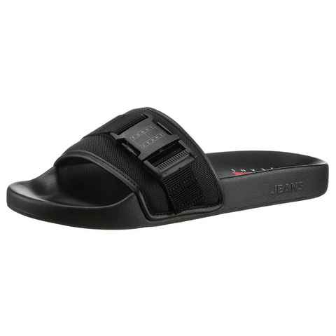 Tommy Jeans TJM BUCKE POOL SLIDE Pantolette mit modischem Zierverschluss