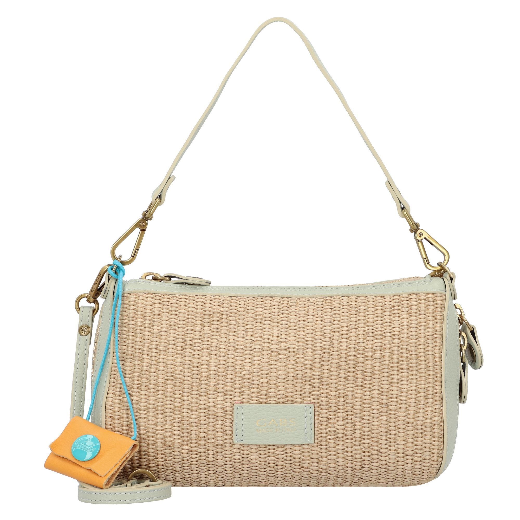 Gabs Schultertasche, Stroh