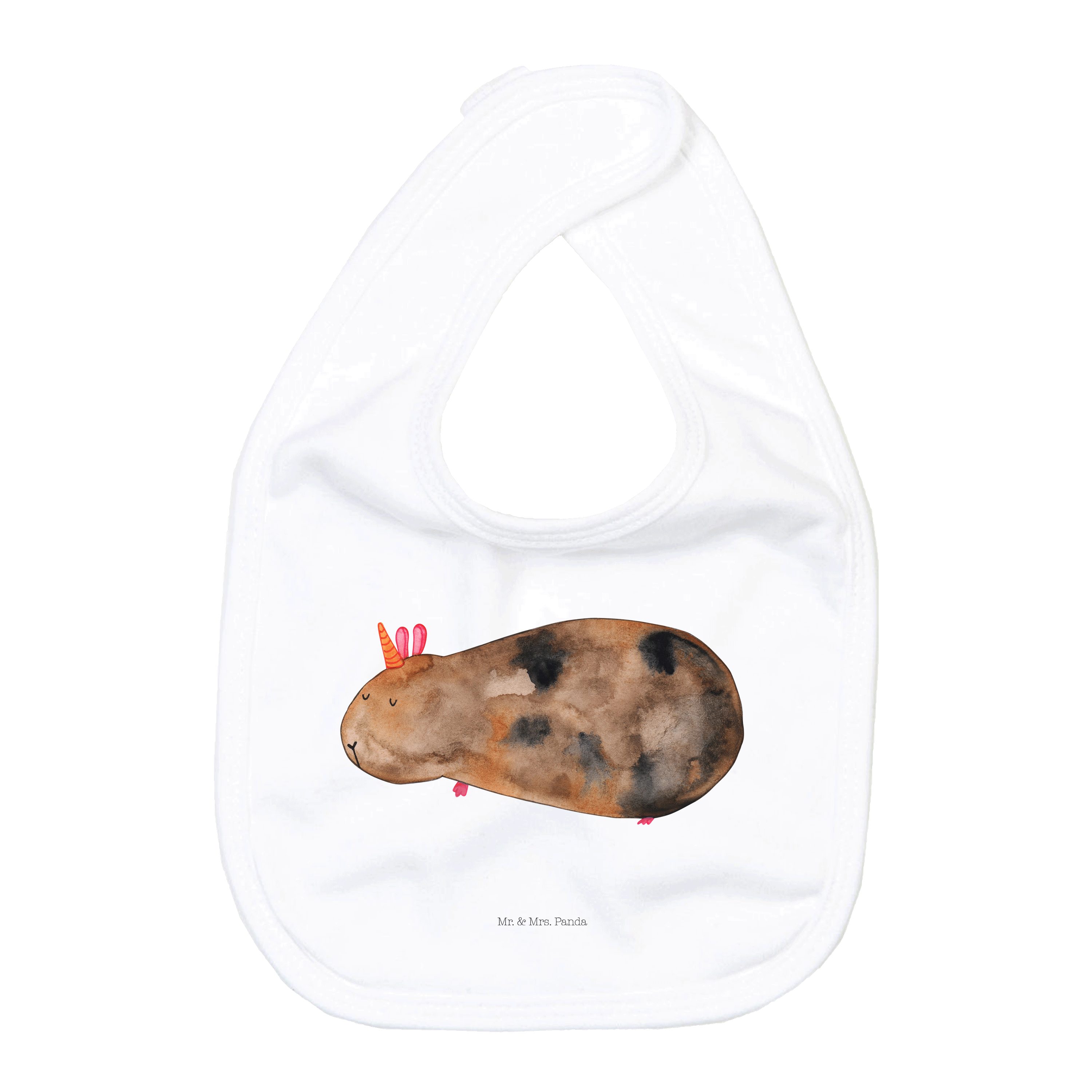 Tragetuch Einhorn Meerschweinchen - Weiß - Geschenk, Geschenkidee für Babyparty
