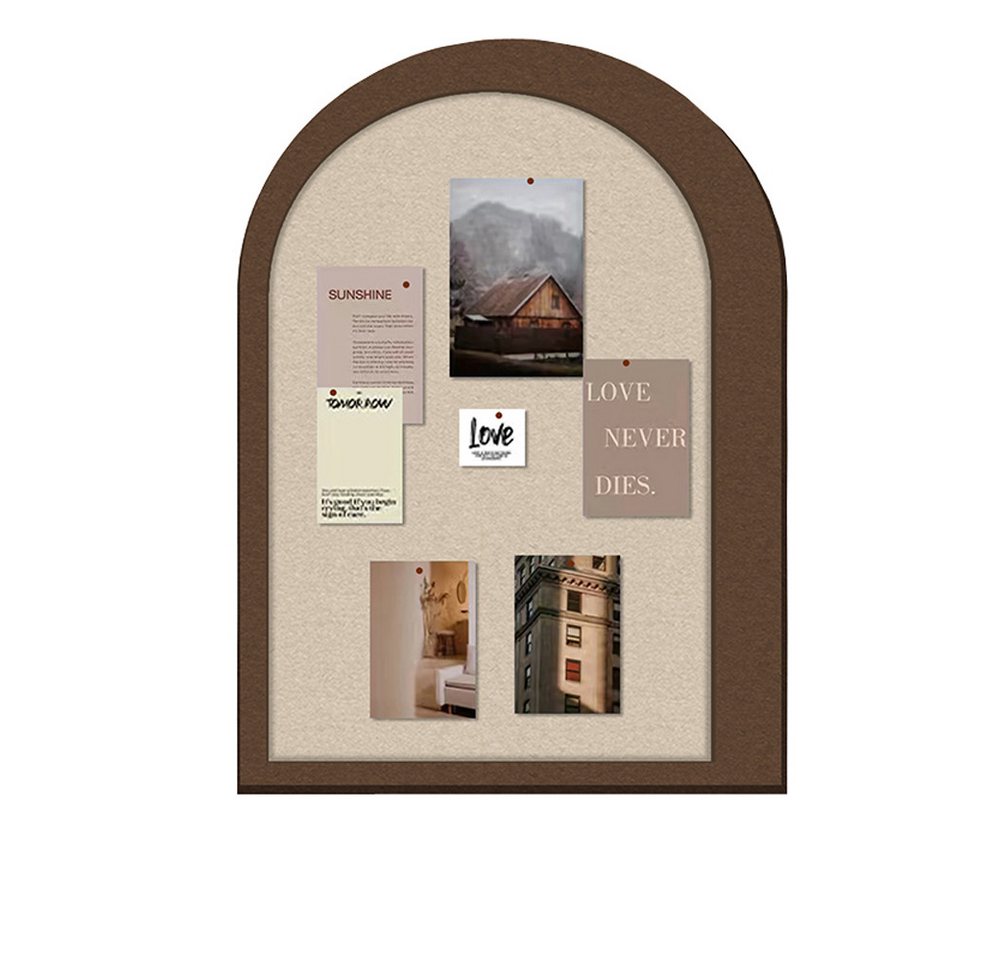 Diwzbyn Pinnwand Filz-Pinnwand, selbstklebend, Kork-Alternative, 1,2 cm dick, Fotowand, Pinnwand, Memoboard mit Pinnadeln für Büro, Küche, Zuhause