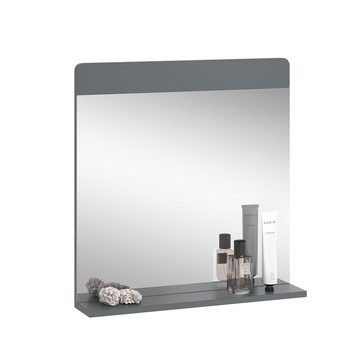 Vicco Badspiegel Wandspiegel Izan 60x62 cm Grau #