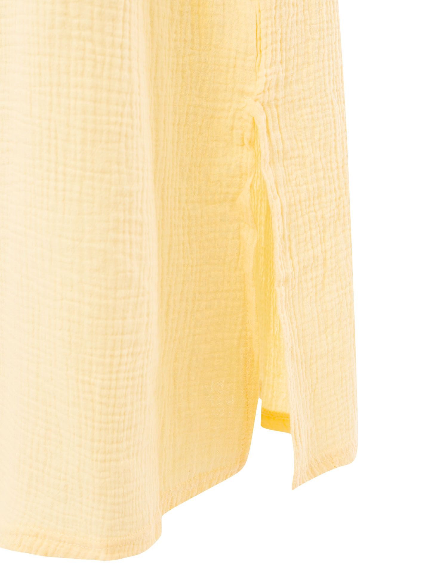 Zwillingsherz Trägerkleid Baumwoll Maxi Musselin "Uni" – Bild 3 von 3