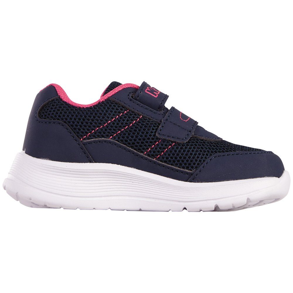 Tierapplikationen Kappa besonders navy-pink niedlichen kindgerecht: - Klettschuh mit