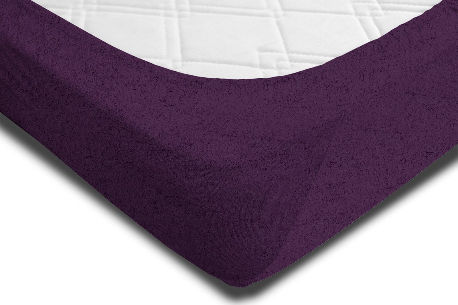 One Home Spannbettlaken Winter, Frottee, Gummizug: rundum, (1 Stück), Singl günstig online kaufen