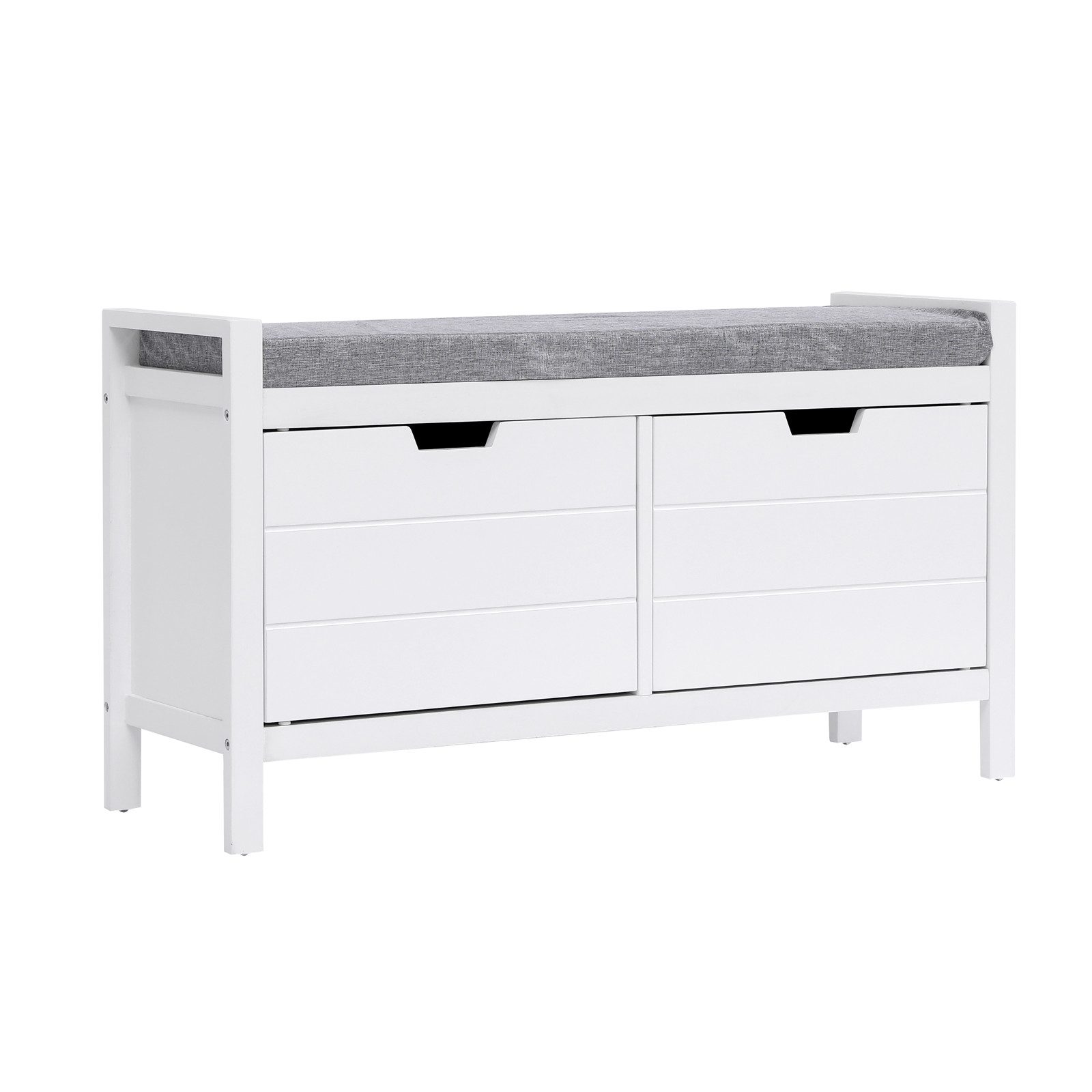 Happy Home Schuhschrank Schuhschrank mit Sitzbank Garderobe Flur Kommode für Eingangsbereich