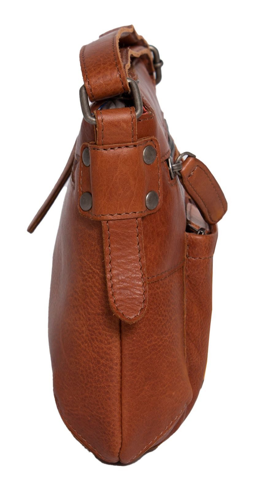 MUSTANG Umhängetasche Shoulderbag Topzip, aus echtem Leder