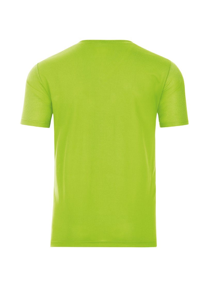lemon V-Shirt Trigema COOLMAX® T-Shirt TRIGEMA