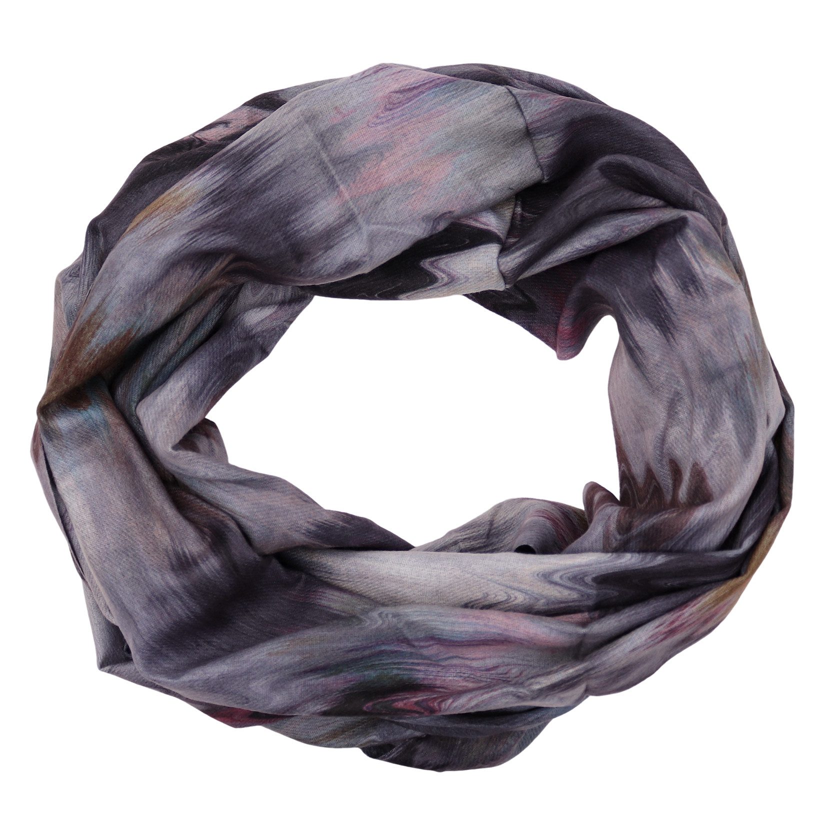 MIRROSI Loop Damen Schal mit ZickZack-Muster günstig online kaufen