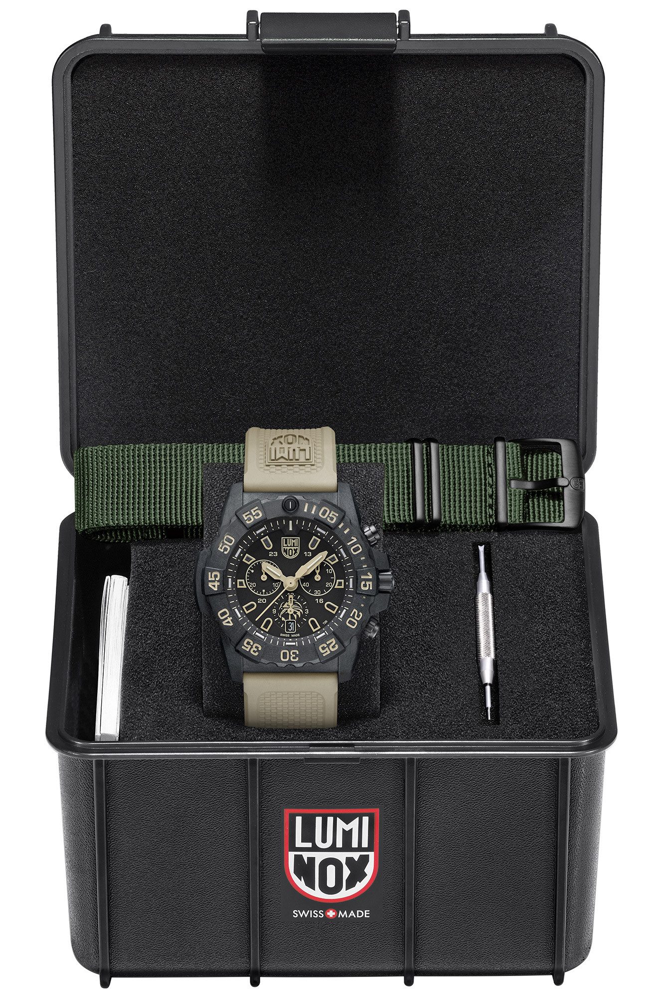 Luminox Taucheruhr für Navy Seal mit 2 Bändern