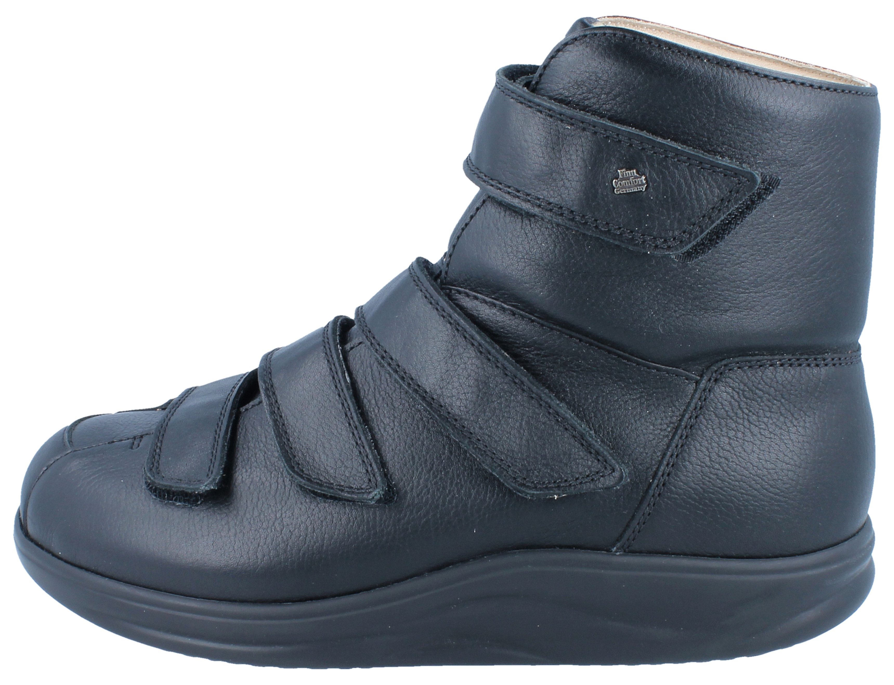 Finn Comfort FINN COMFORT PROPHYLAXE 97304 Damen Herren Stiefel schwarz Glattleder Stiefel Wechselfußbett