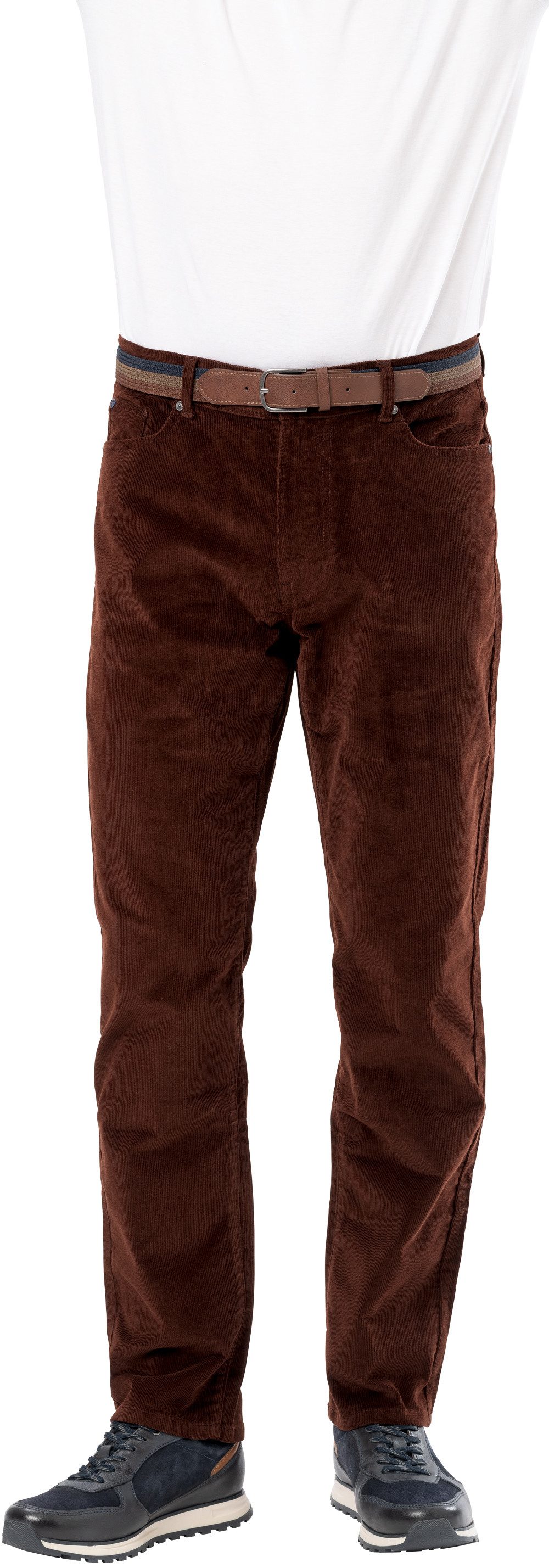 Franco Bettoni 5-Pocket-Hose Angenehmer Komfort-Dehnbund