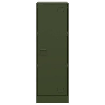vidaXL Sideboard Sideboard Olivgrün 34,5x39x107 cm Stahl (1 St)
