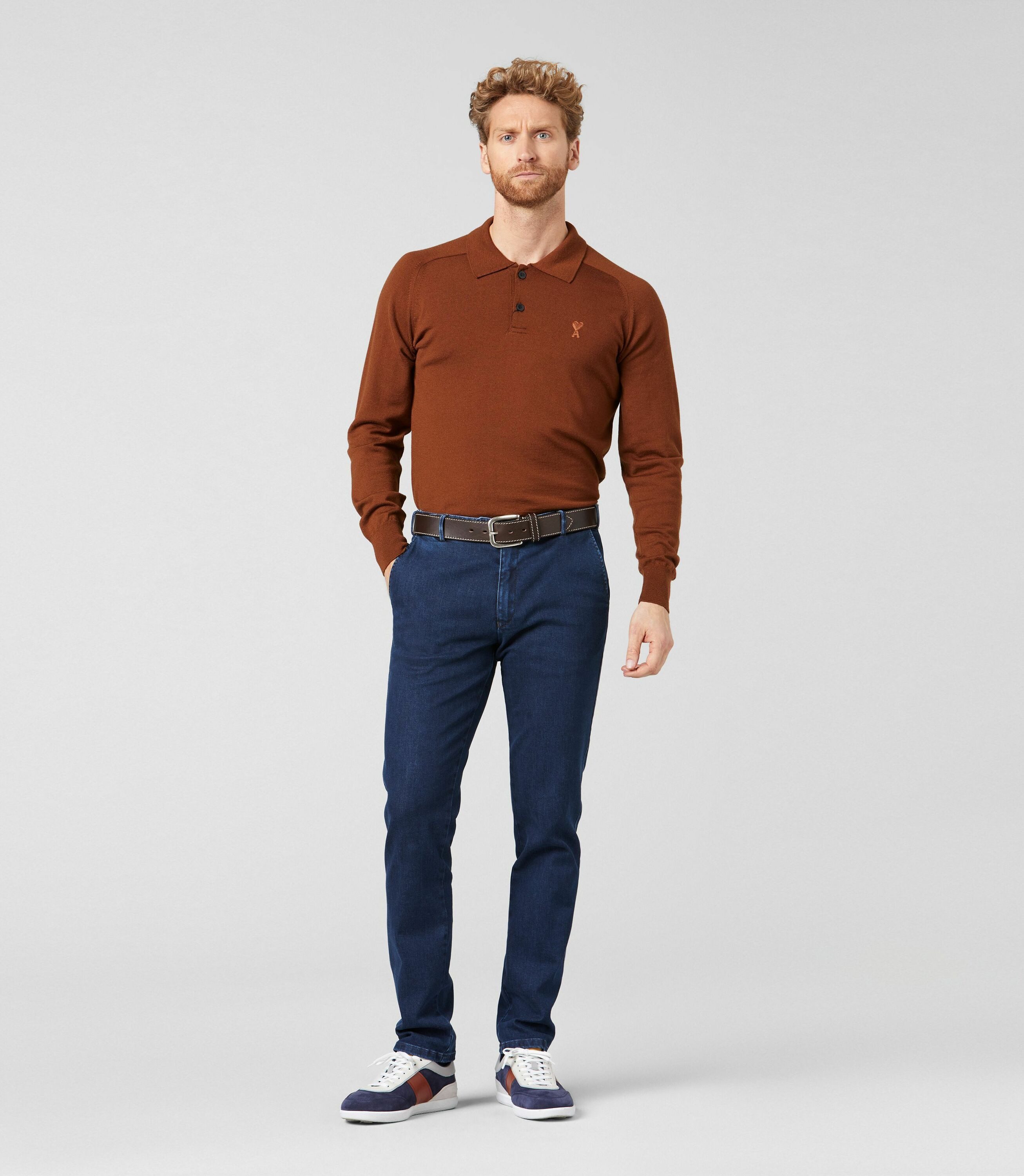 MEYER Chinos Oslo Spezial-Dehnbund