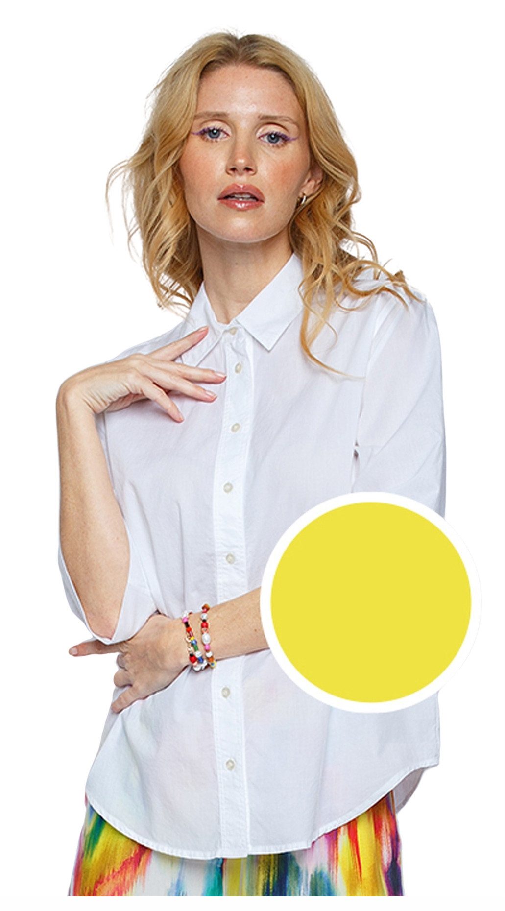 Emily Van Den Bergh Schlupfbluse Damenbluse 8039-155539