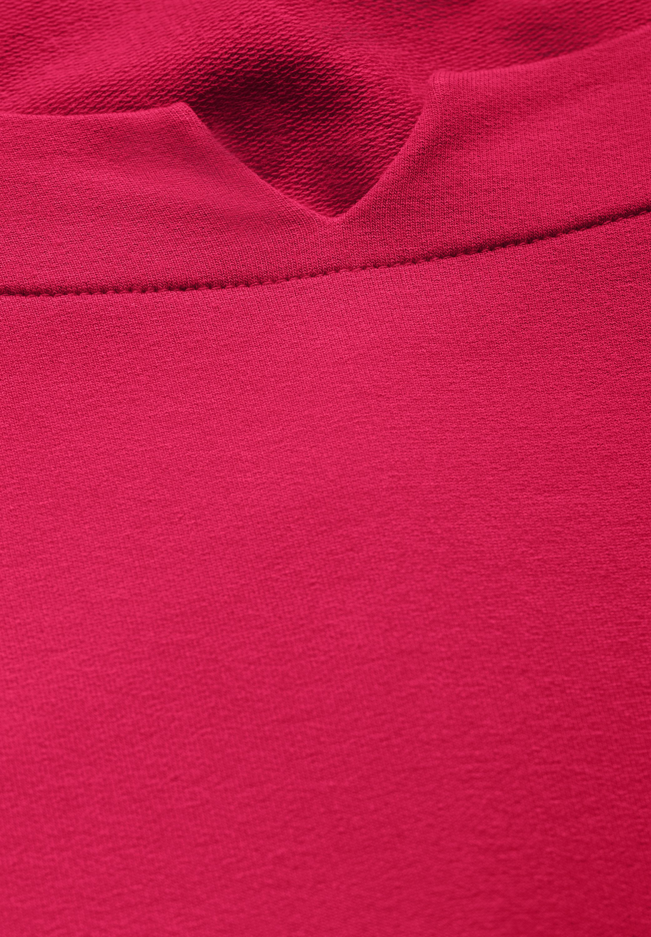 STREET ONE Langarmshirt mit Elastiksaum