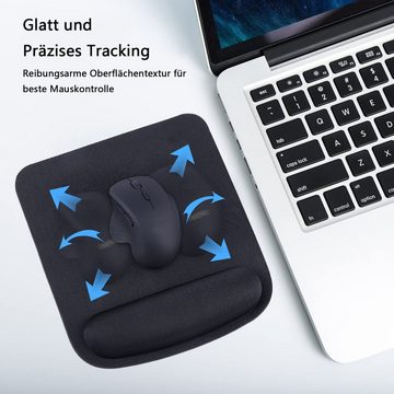 GelldG Mauspad Mauspad mit Gelkissen, wasserdicht Ergonomisches Komfort Mauspad