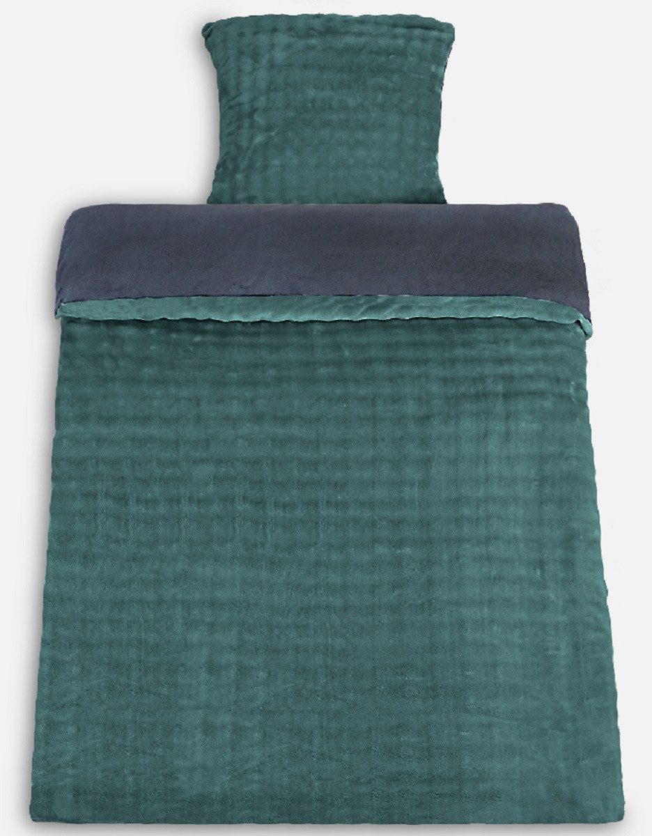 Bettwäsche Winter Teddy Plüsch Bubble