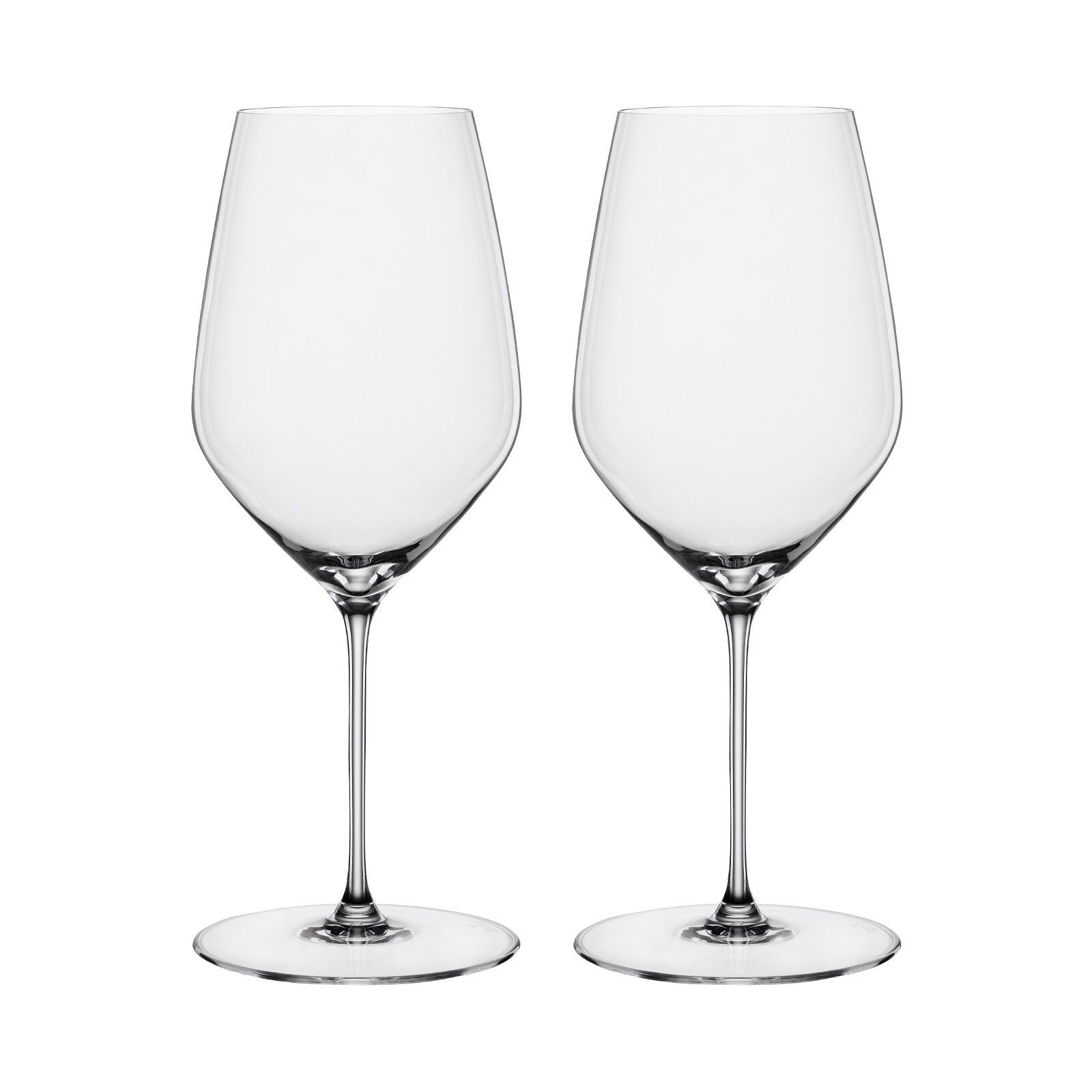 SPIEGELAU Rotweinglas Hi-Lite Bordeauxgläser 650 ml 2er Set, Glas